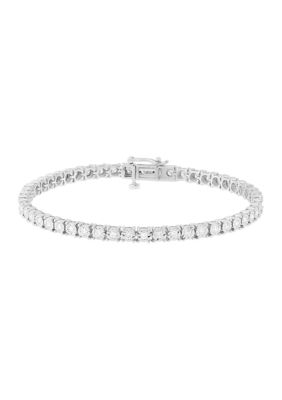 Belk & Co 1 ct. t.w. Lab Grown Diamond Bracelet in Sterling Silver, 7 in