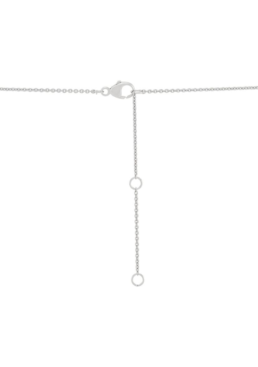 1/5 ct. t.w. Lab-Grown Diamond Heart Necklace in Sterling Silver