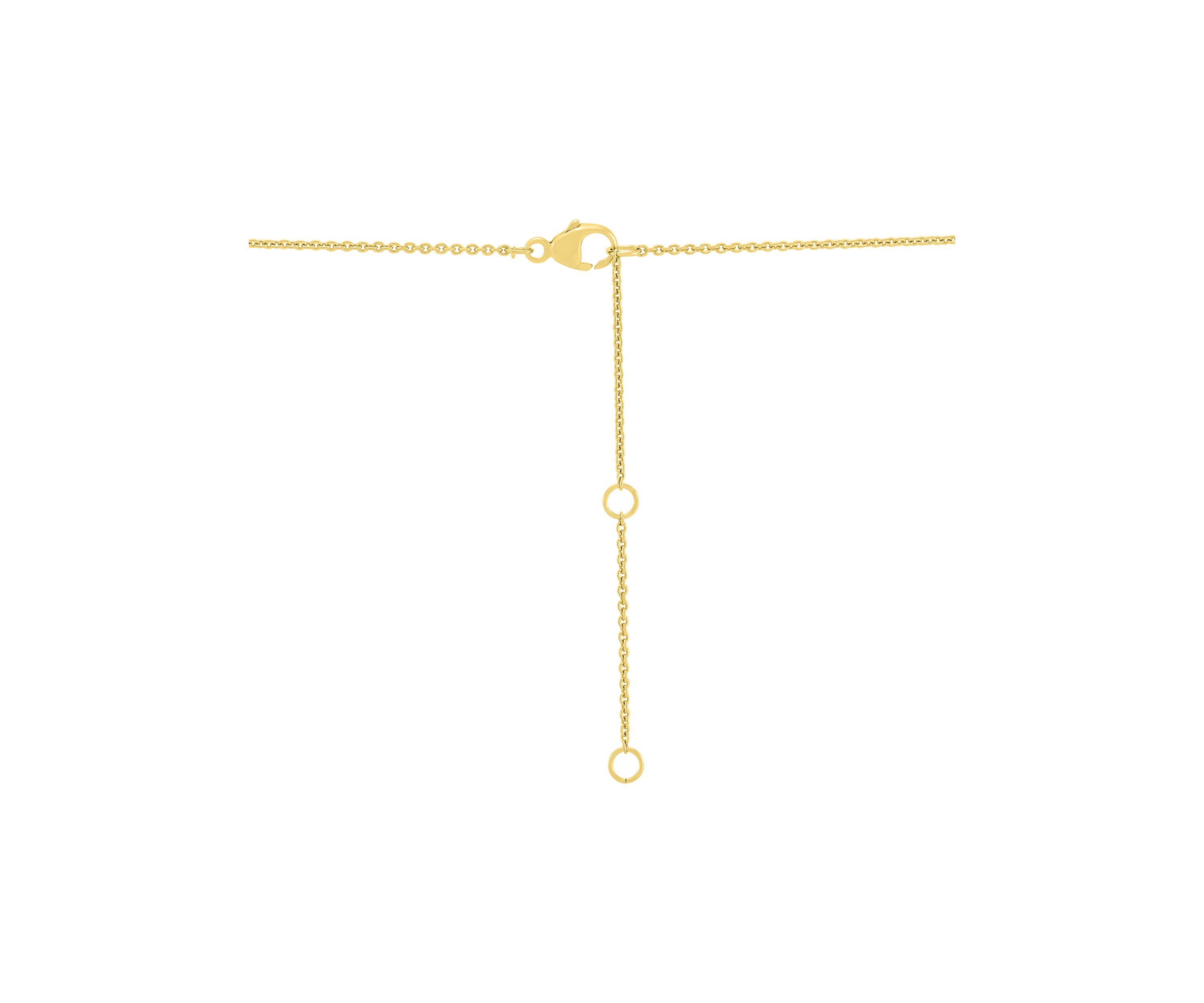  1/5 ct. t.w. Lab Grown Diamond Gold over Silver Heart Necklace