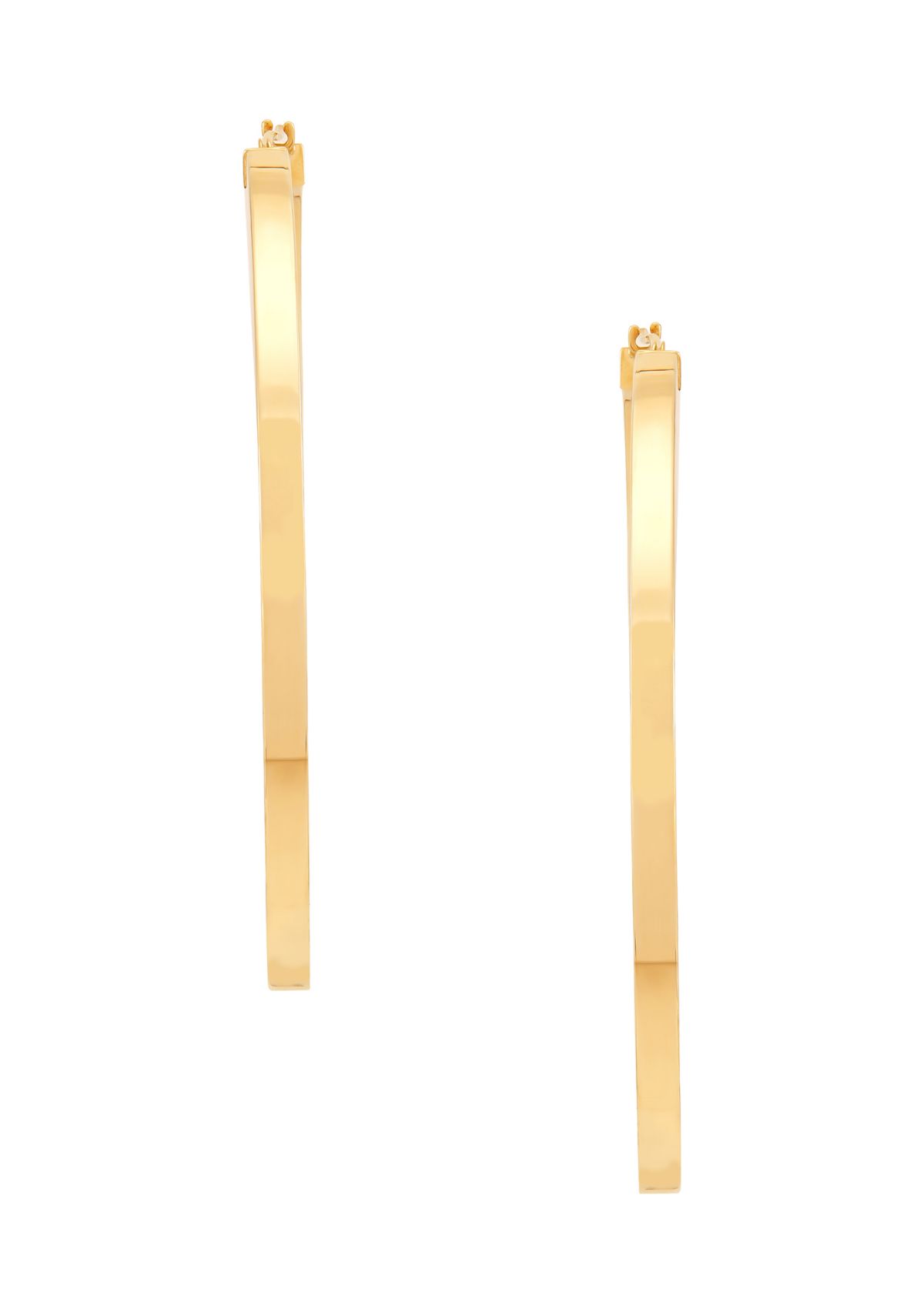 Hoop Earrings in 10K Yellow Gold