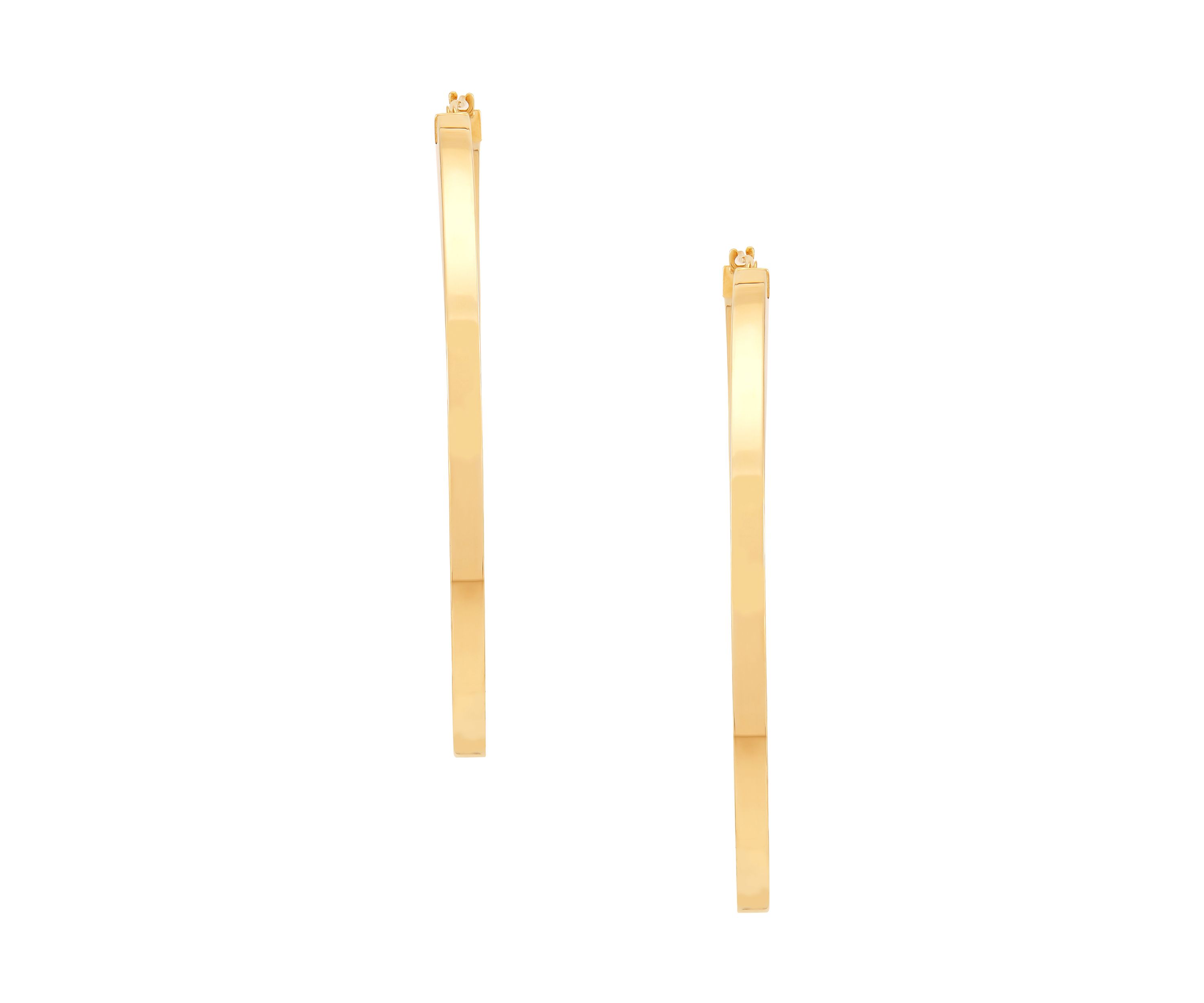 Hoop Earrings in 10K Yellow Gold