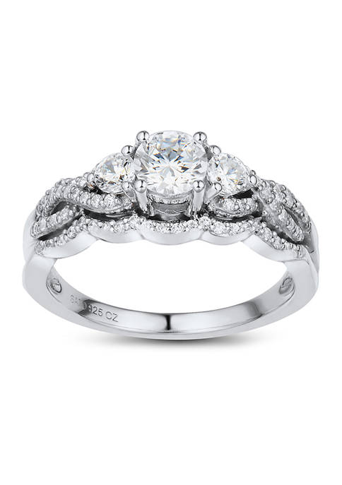 1 ct. t.w. Diamond Engagement Ring in 14K White Gold