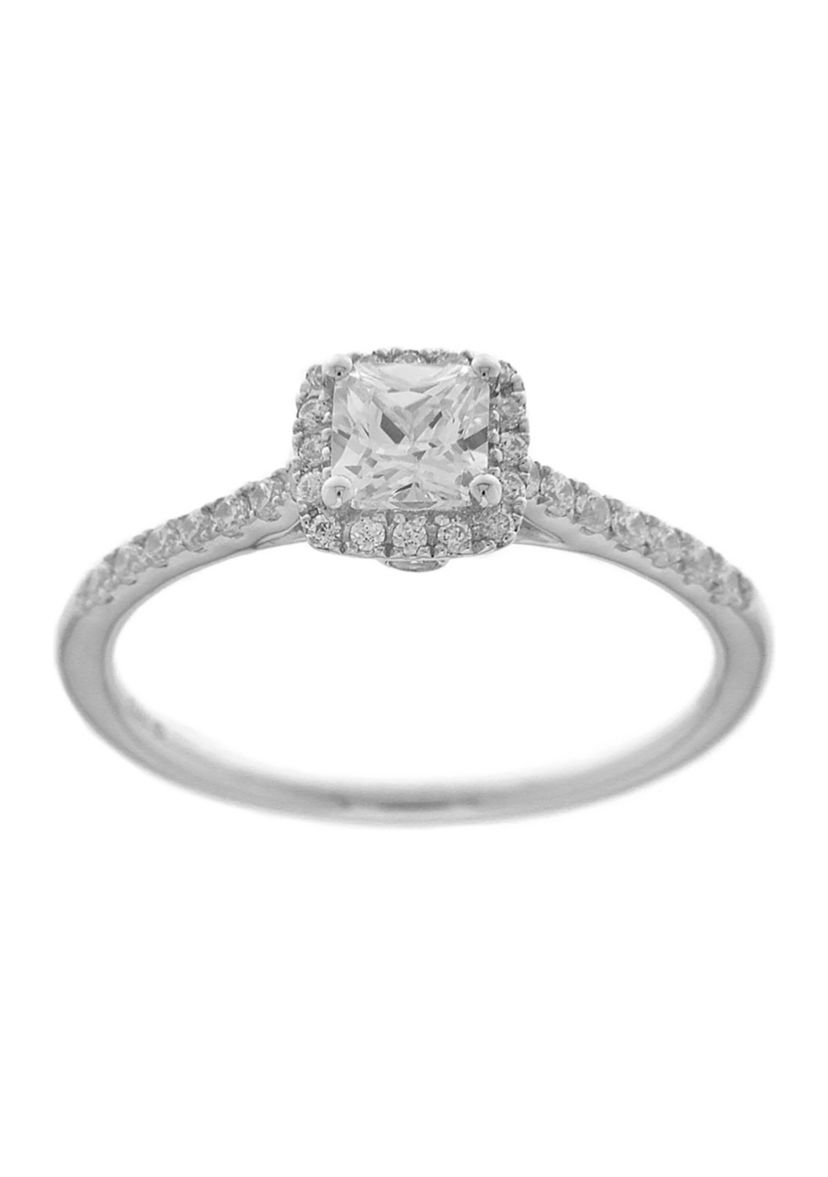 1 ct. t.w. Diamond Engagement Ring in 14K White Gold 