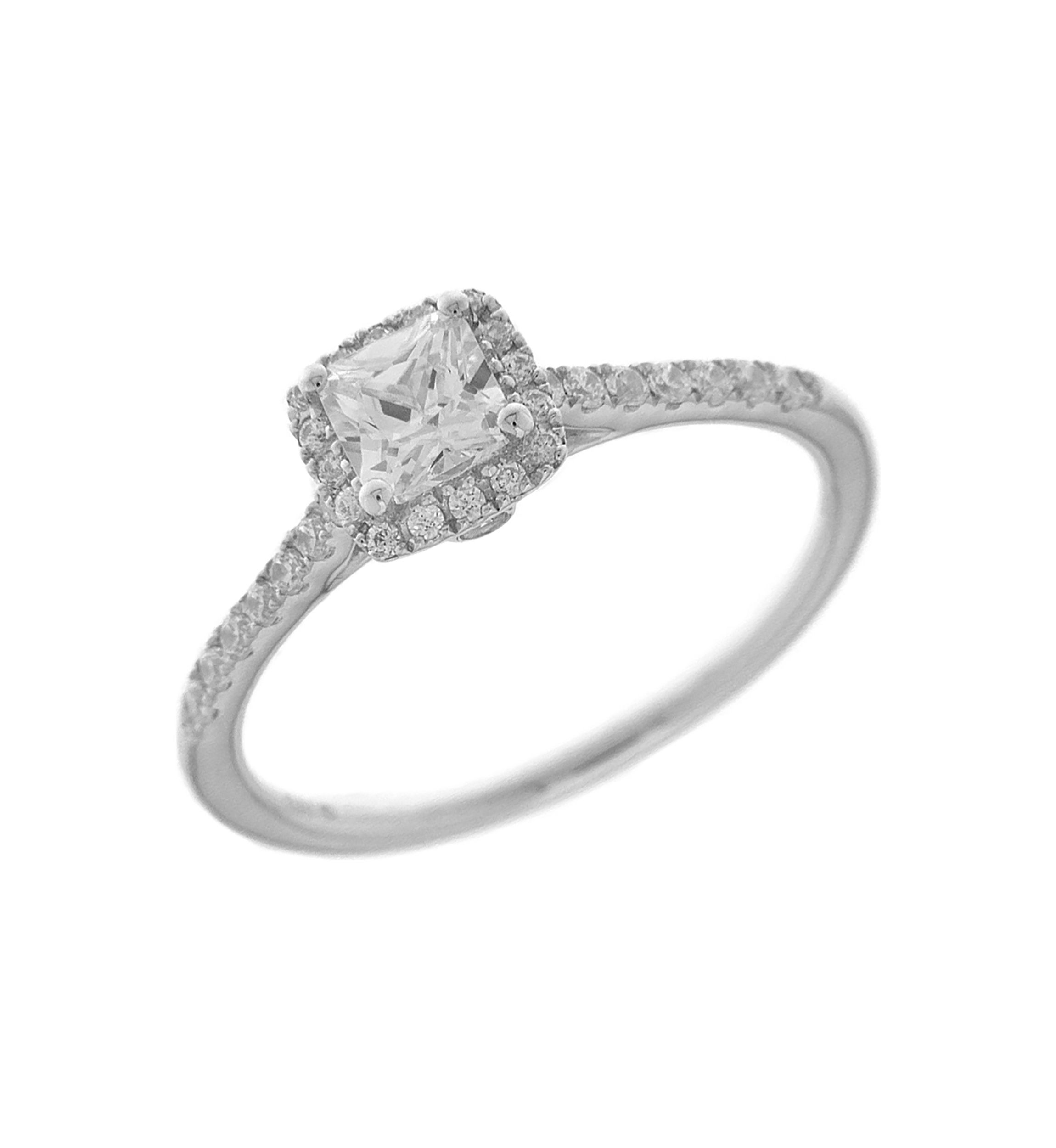 1 ct. t.w. Diamond Engagement Ring in 14K White Gold 