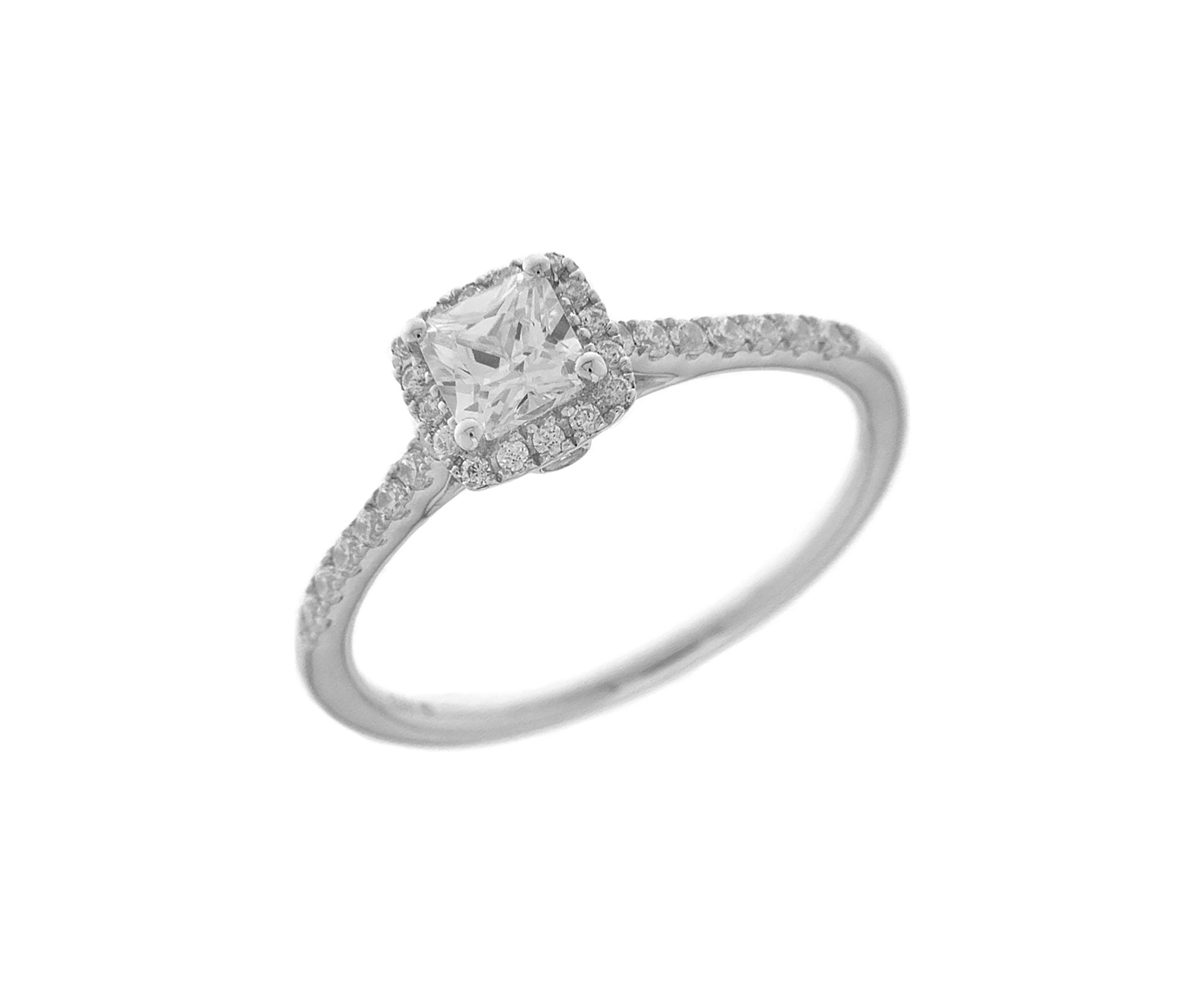 1 ct. t.w. Diamond Engagement Ring in 14K White Gold 