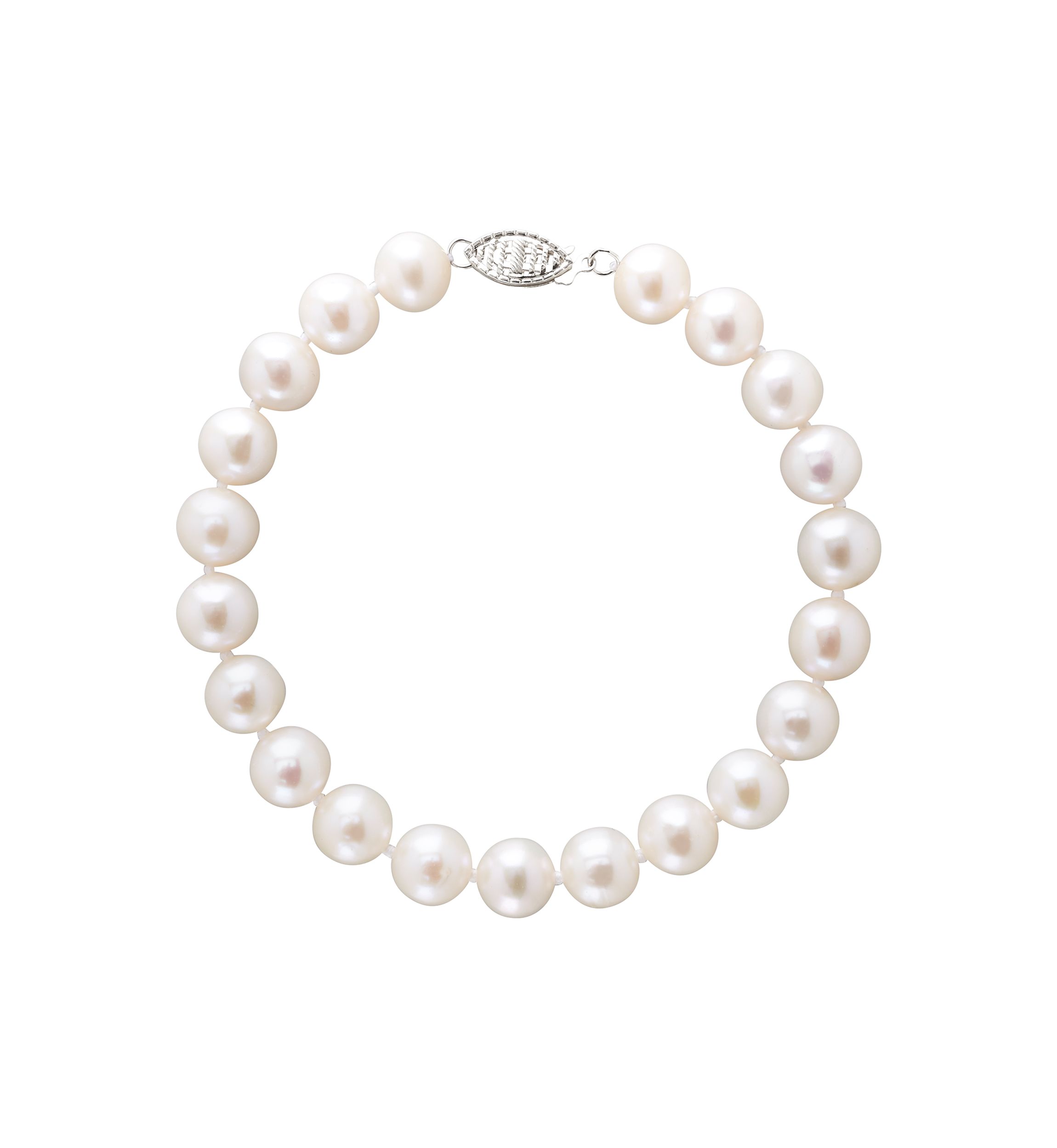 14K Yellow Gold and Freshwater Pearl Statement Bracelet