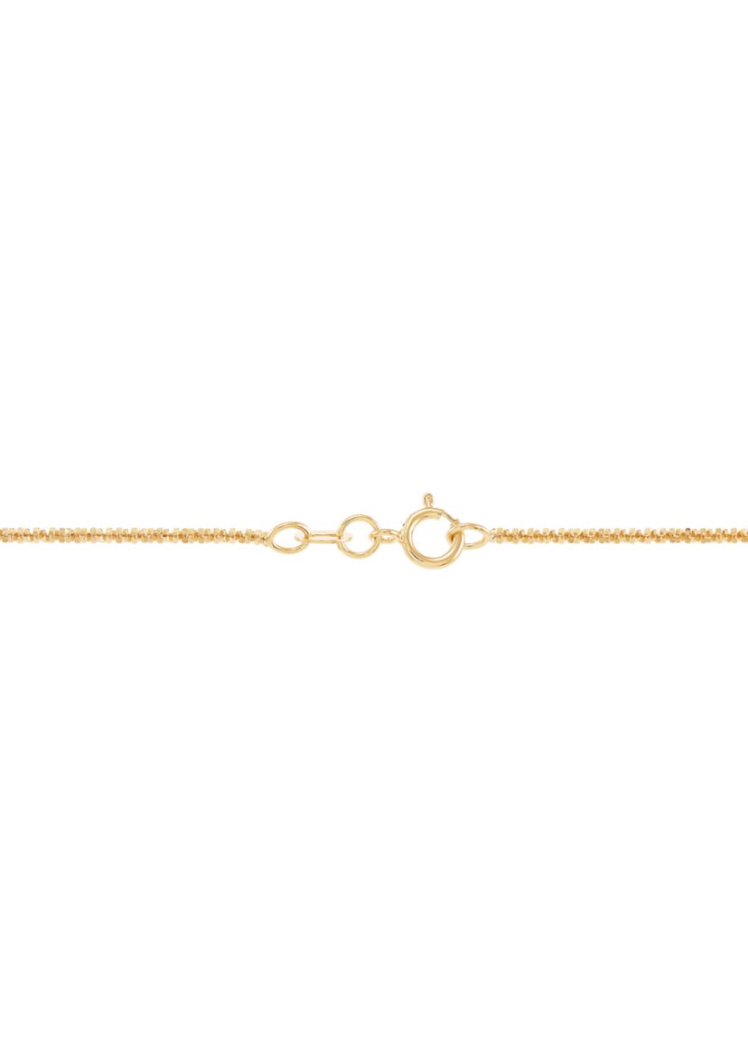 1.25 Millimeter Tist Criss Cross Chain in 14K Yellow Gold