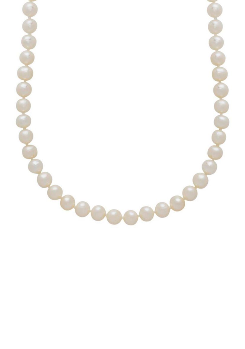 14K Yellow Gold Freshwater Pearl Strand Necklace