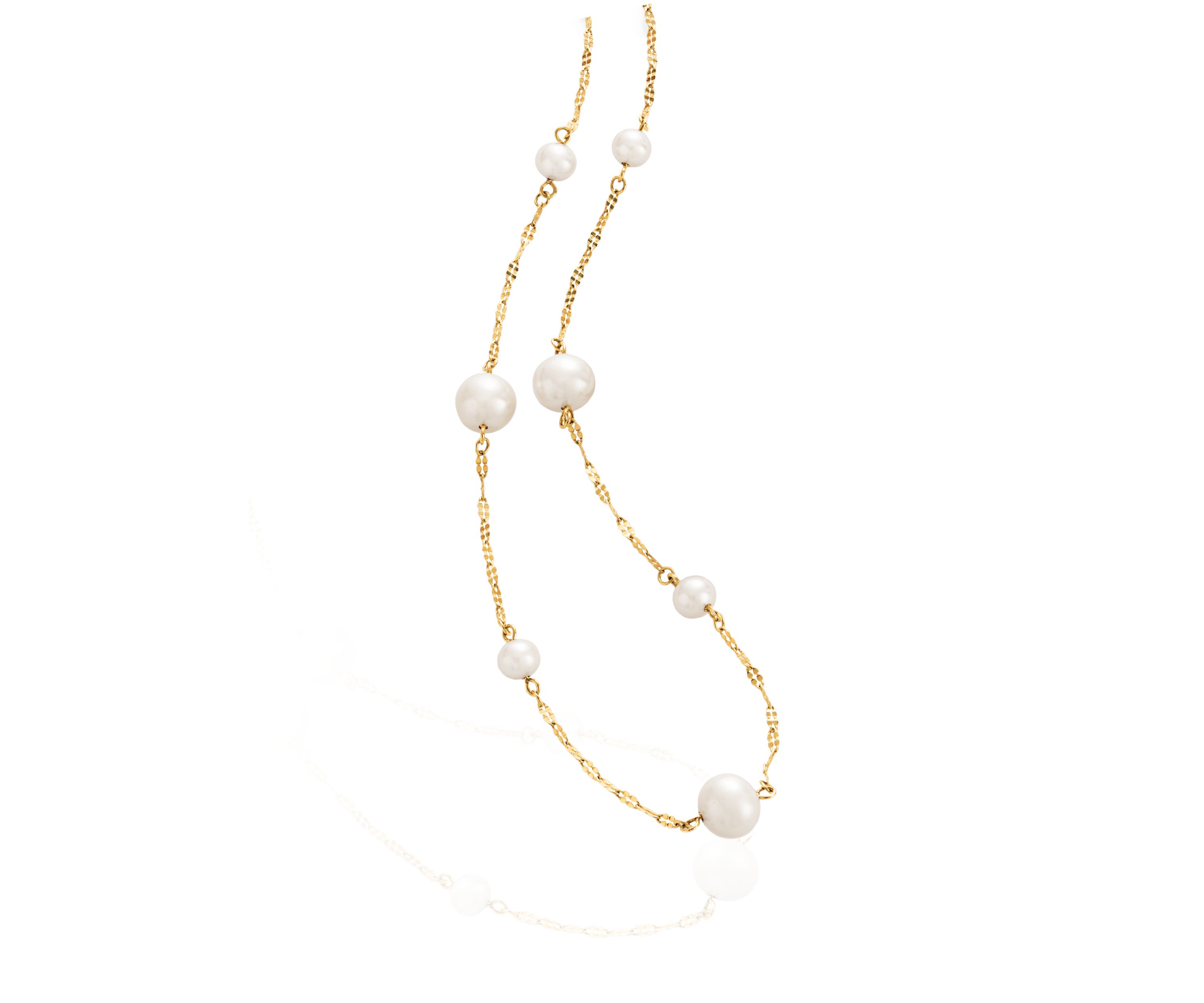 Pearl Pendant in 14K Yellow Gold