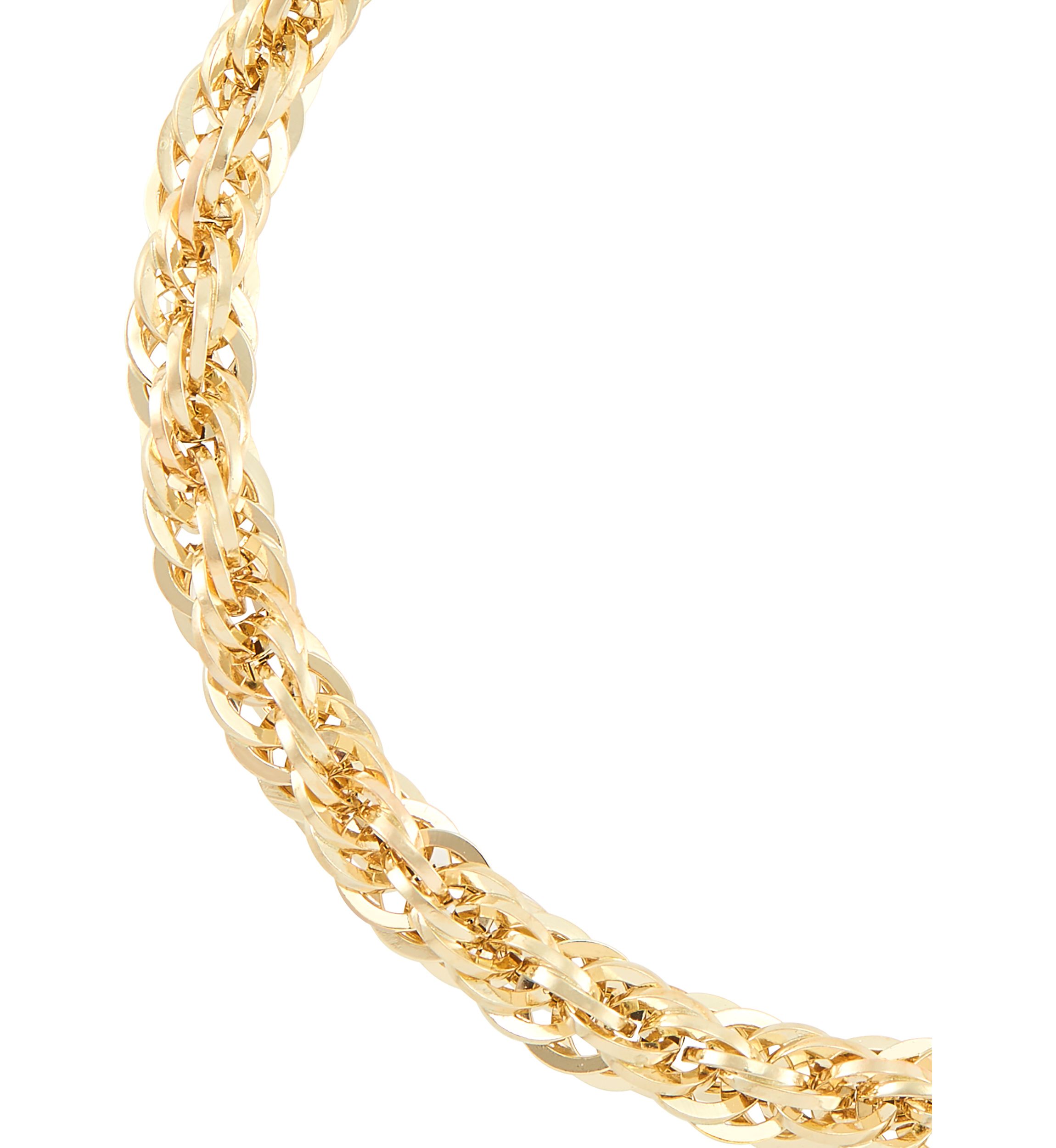 Infinity Chain Bracelet in 14K Yellow Gold