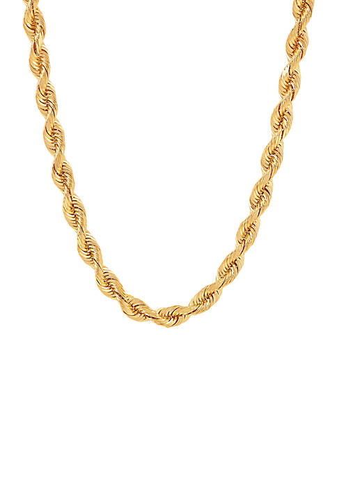 Belk & Co. Rope Chain Necklace in 14k