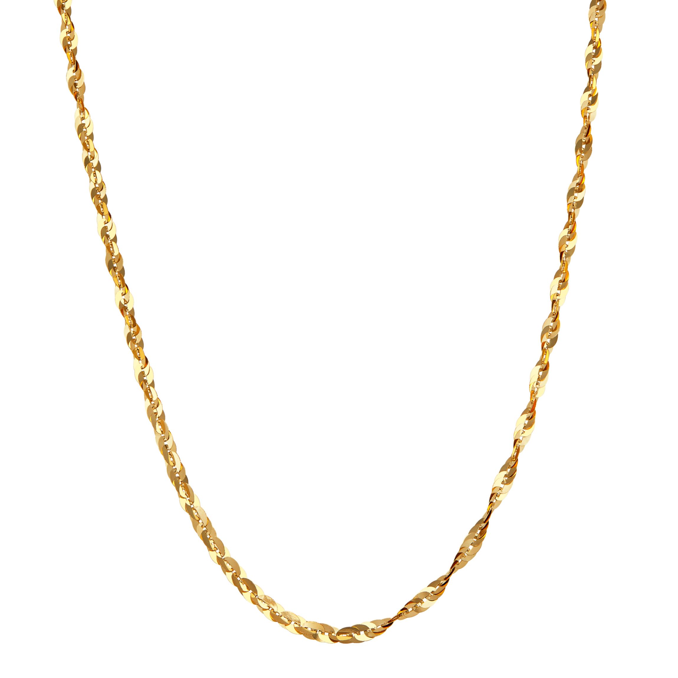 14K Yellow Gold Cleo Chain