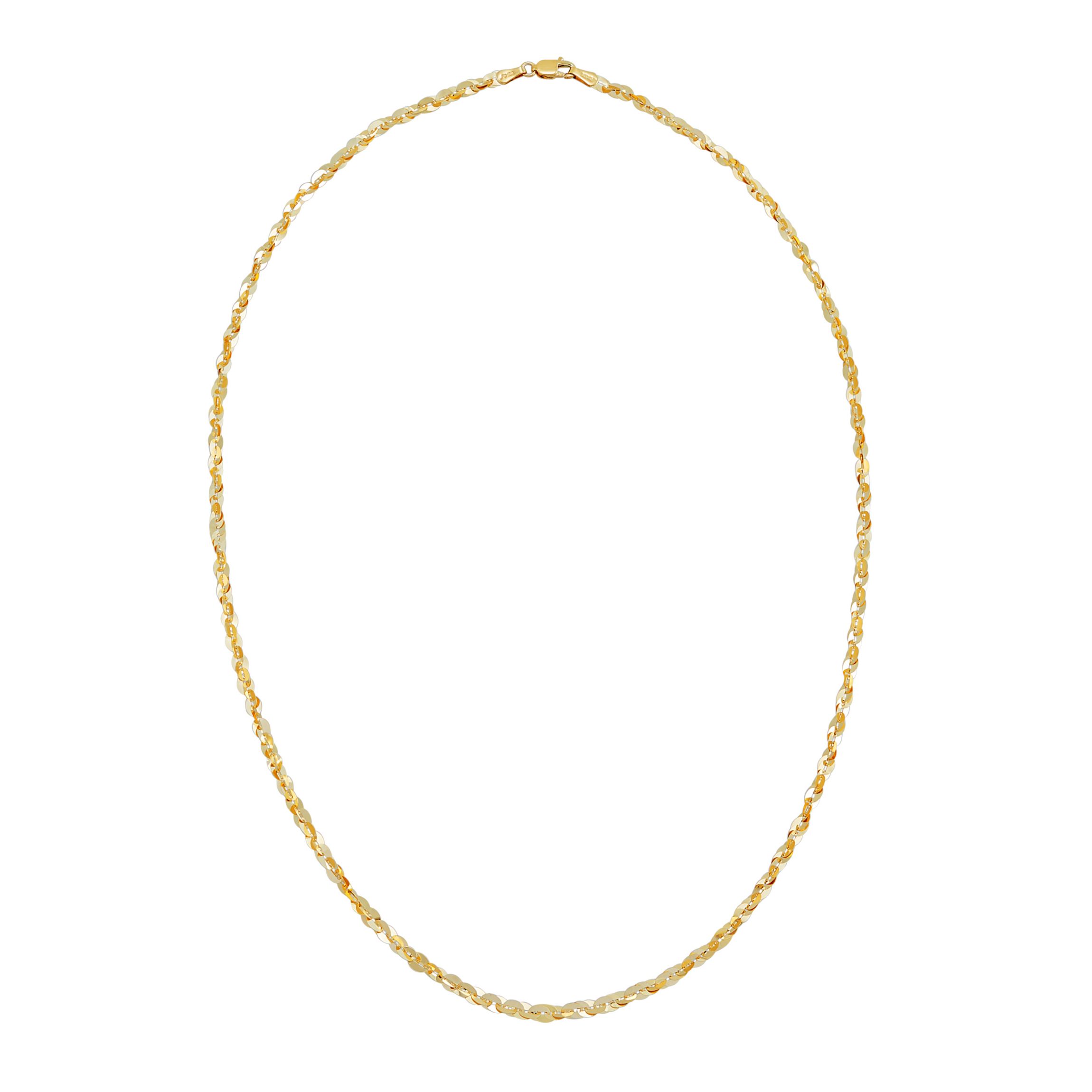 14K Yellow Gold Cleo Chain
