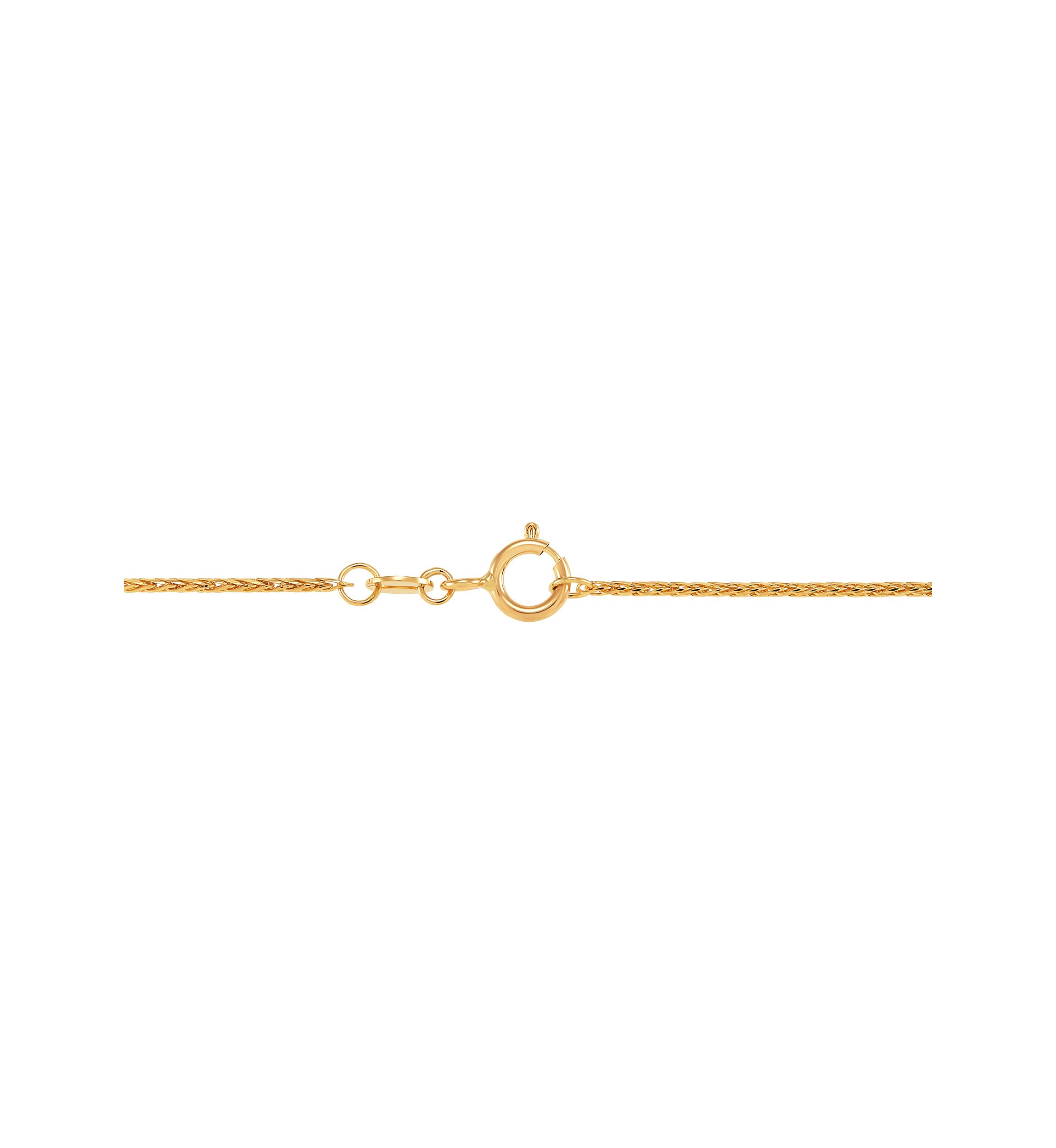 14K Yellow Gold .25mm Spiga Chain