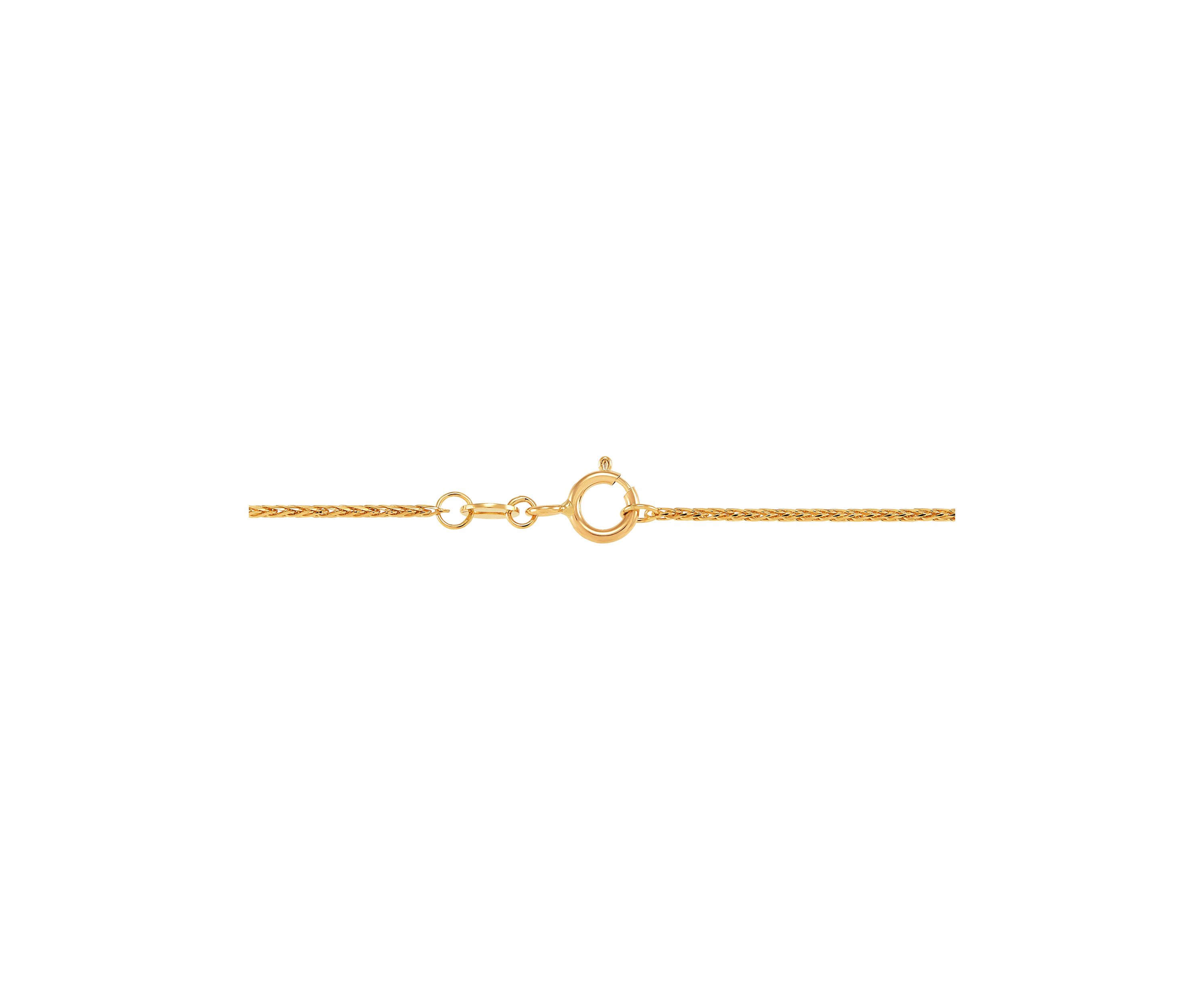 14K Yellow Gold .25mm Spiga Chain