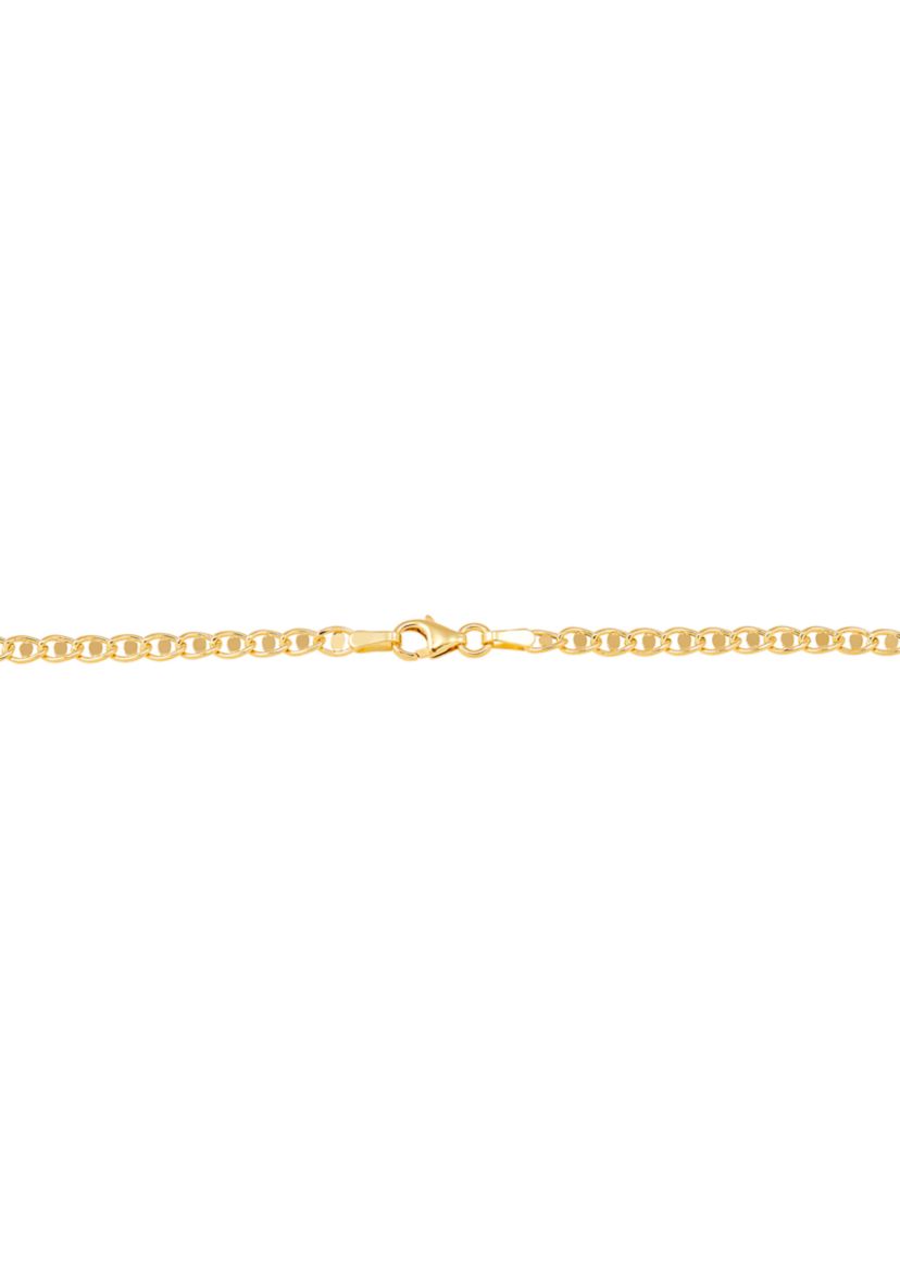 Anchor Chain Bracelet in 14K Yellow Gold