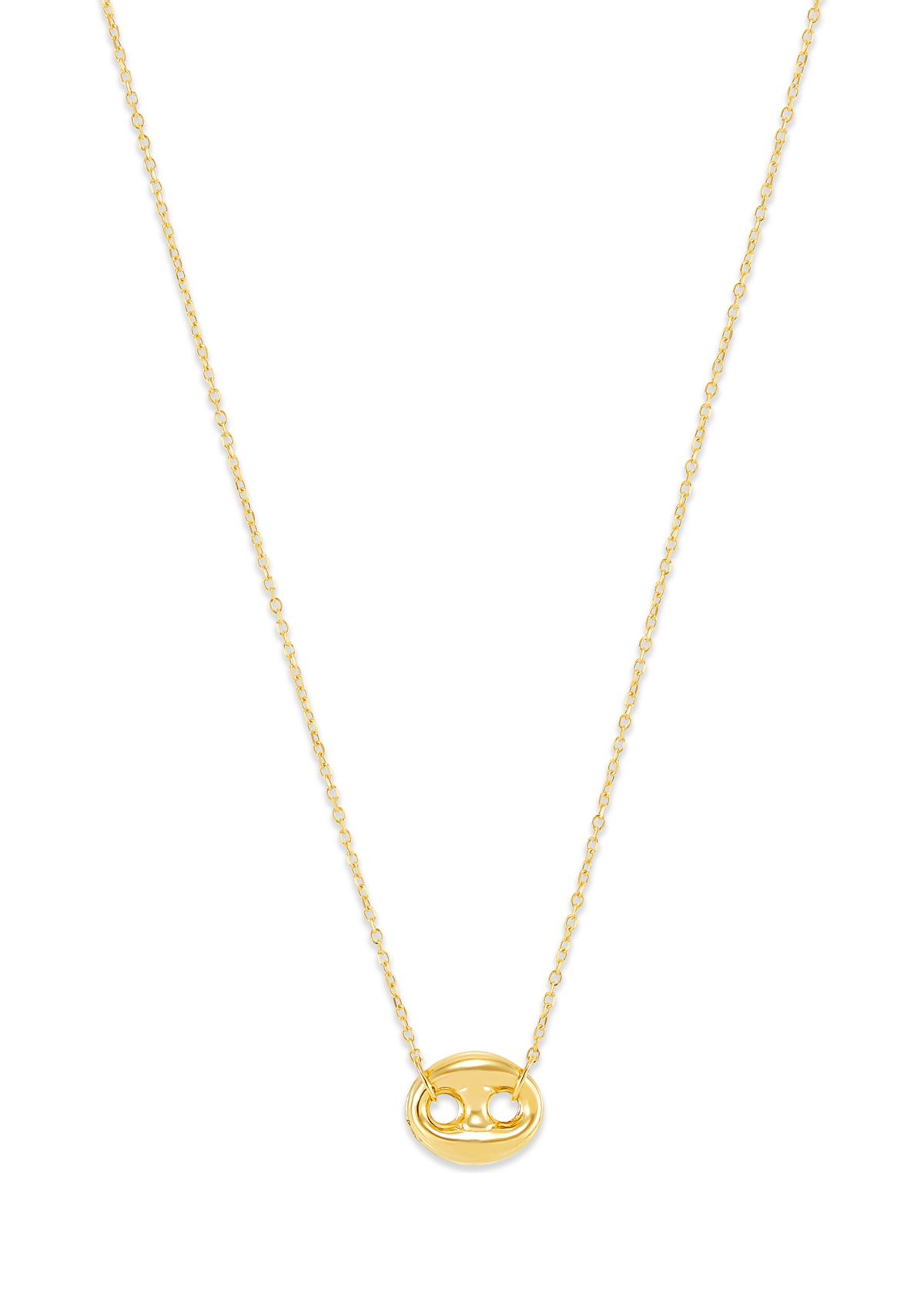 Mariner Link Necklace in 14K Yellow Gold