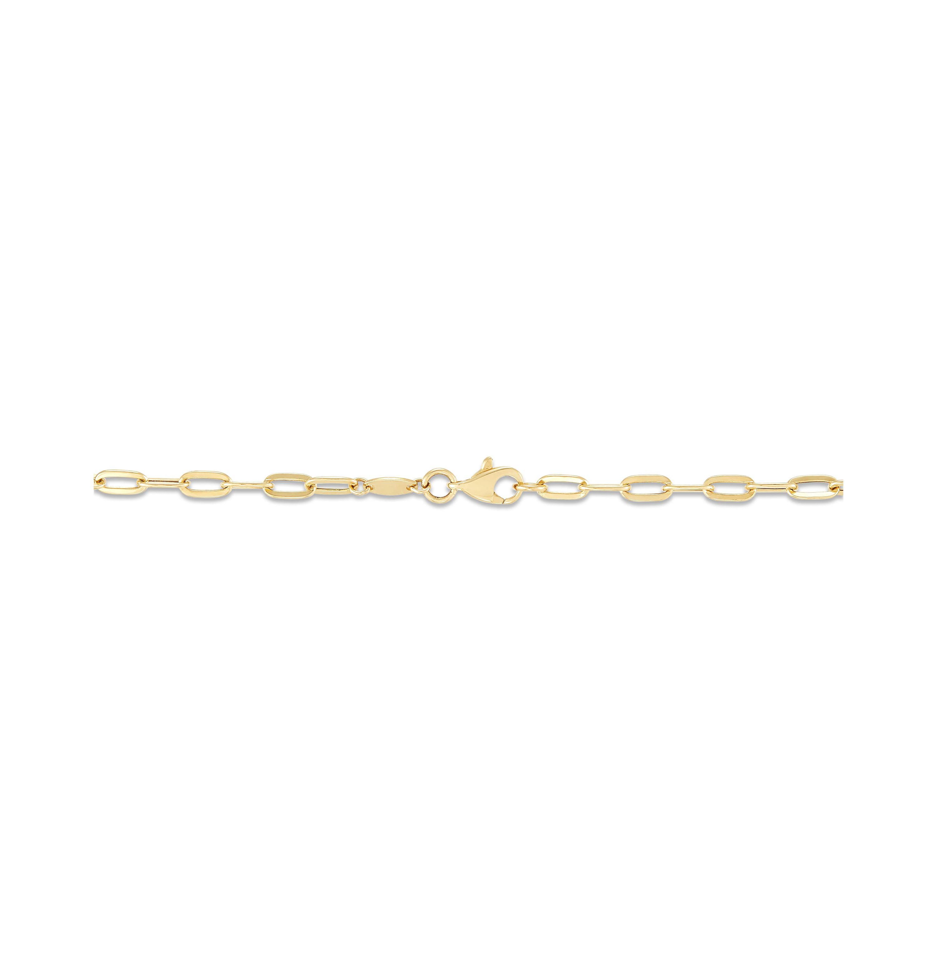 14K Yellow Gold Dangle Heart and Star Necklace