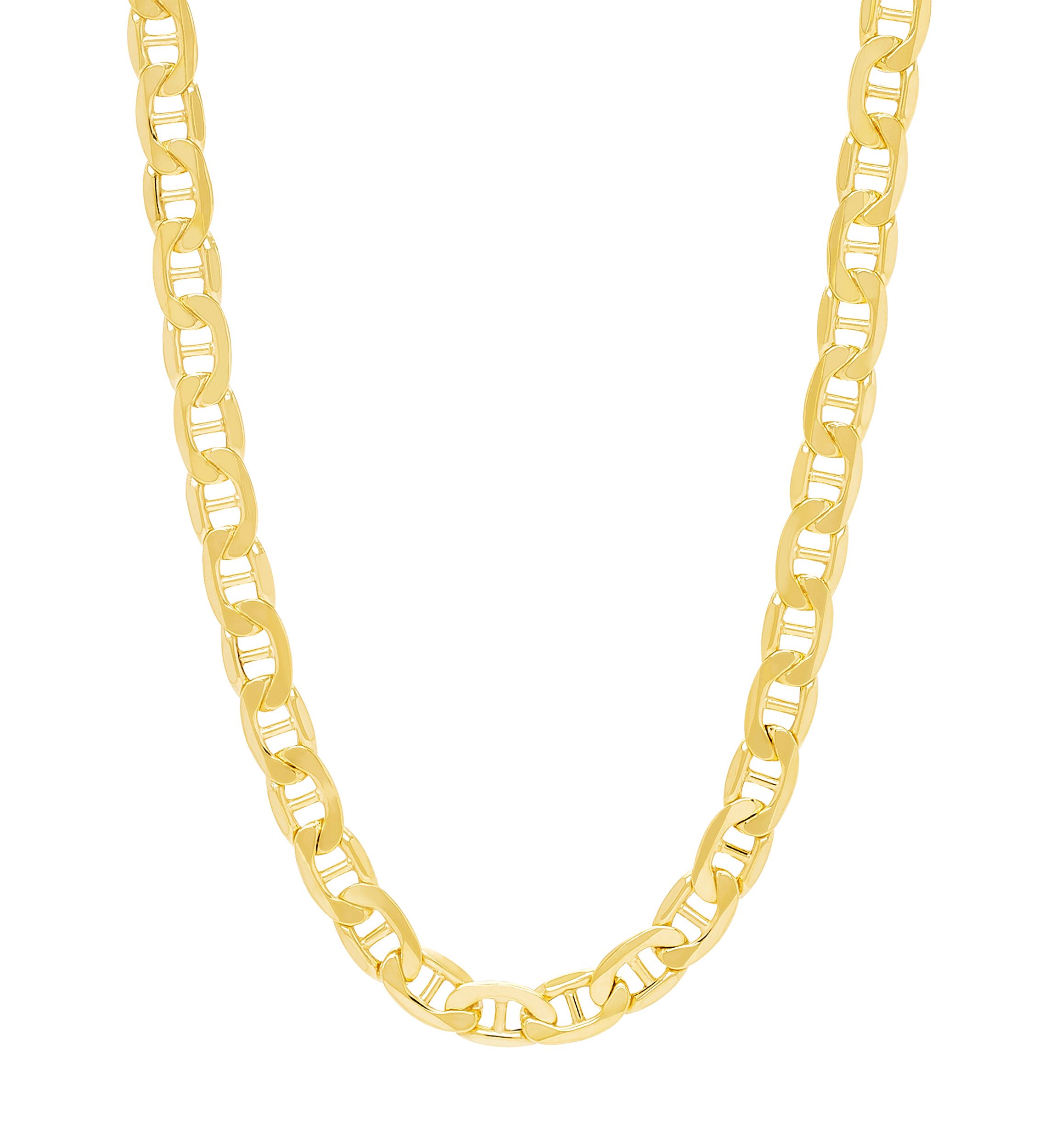 10k Yellow Gold Link Chain Necklace