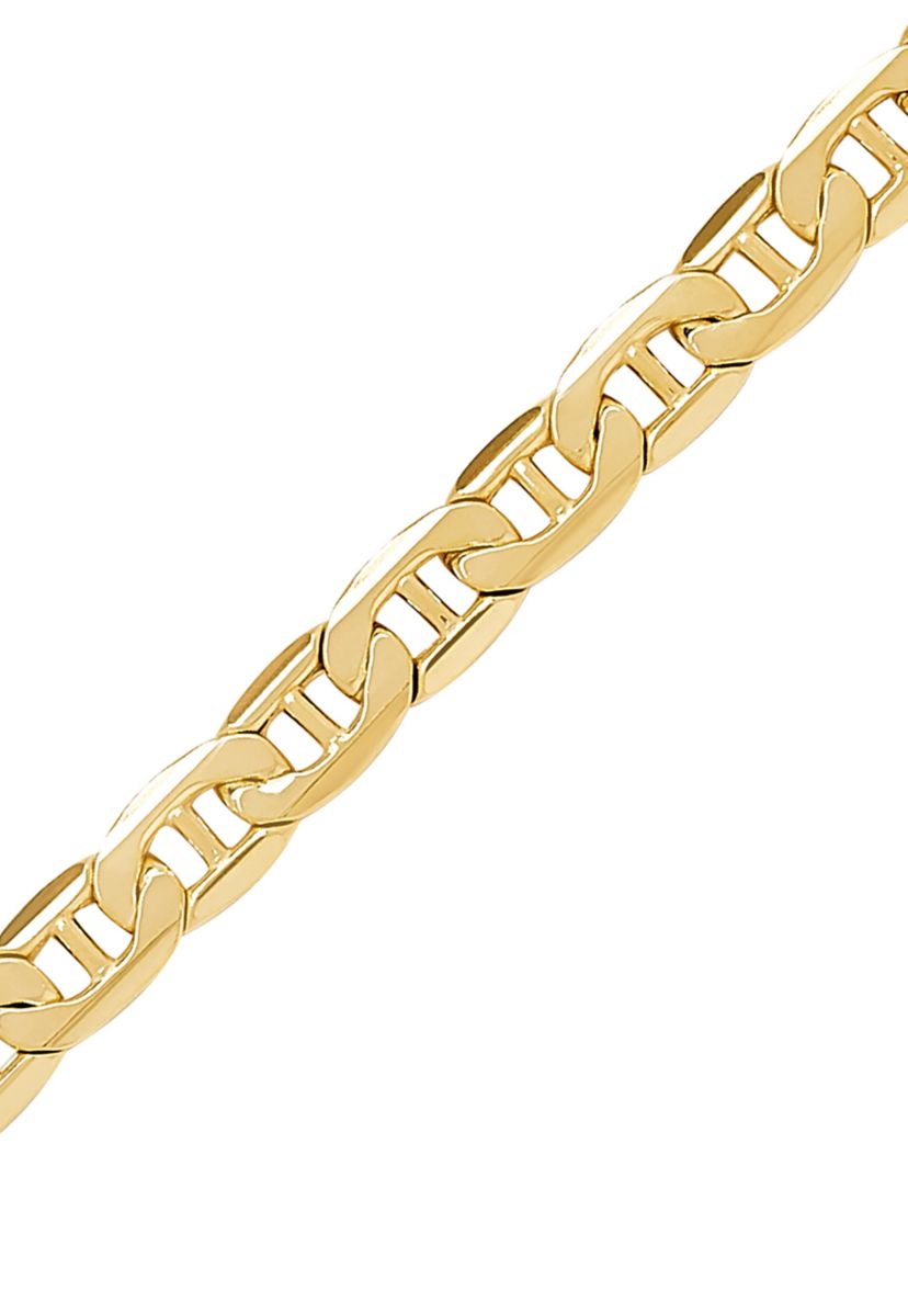 10k Yellow Gold Link Chain Necklace