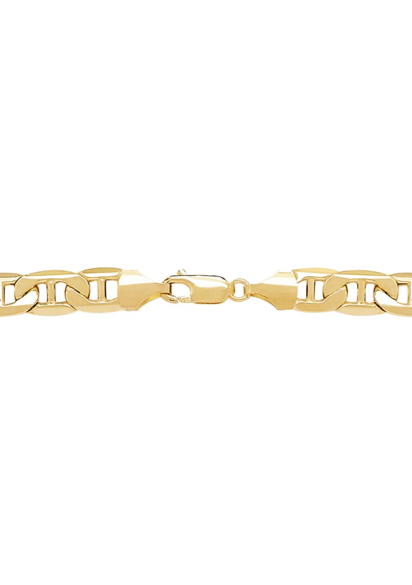 10k Yellow Gold Link Chain Necklace