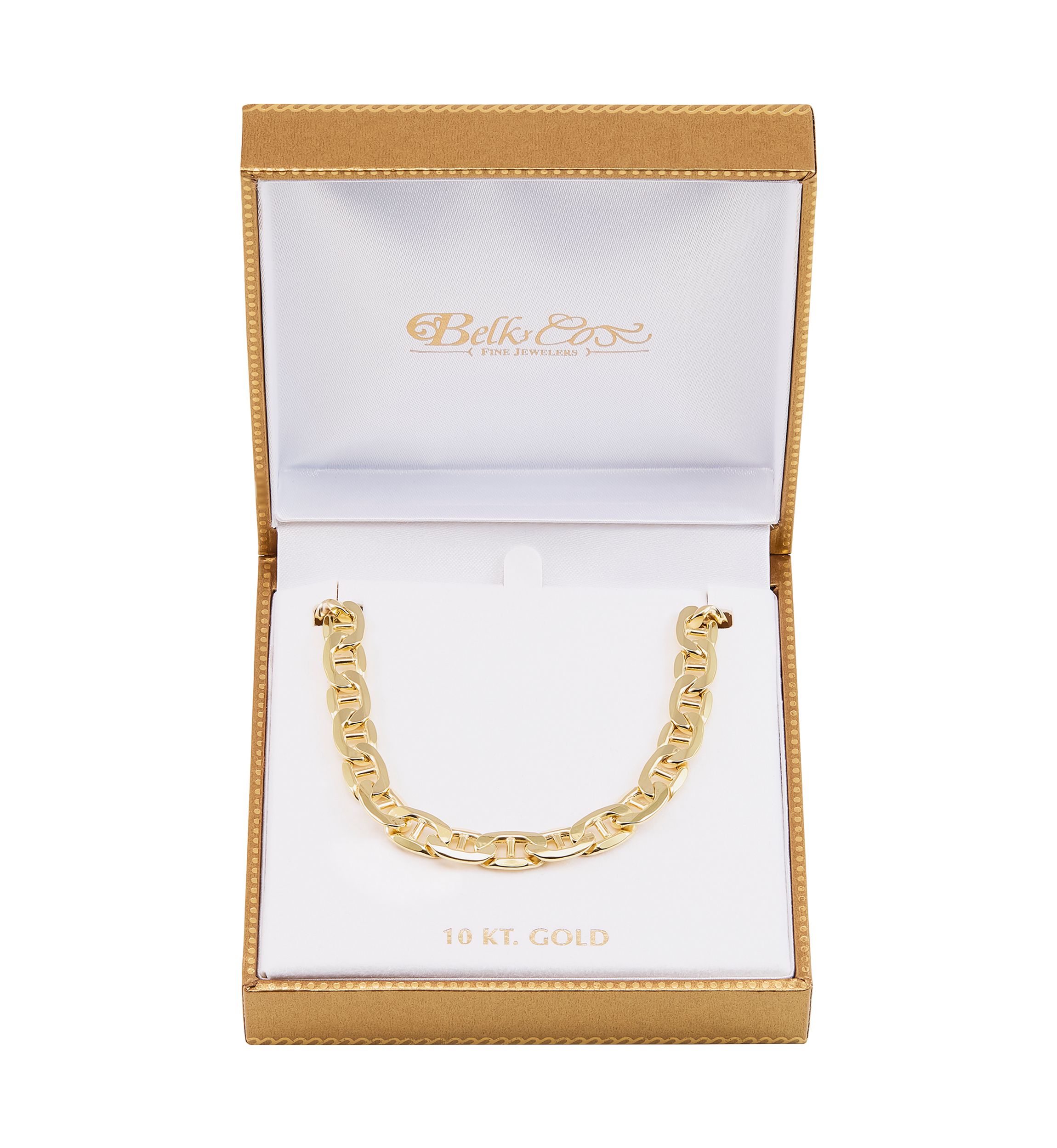 10k Yellow Gold Link Chain Necklace