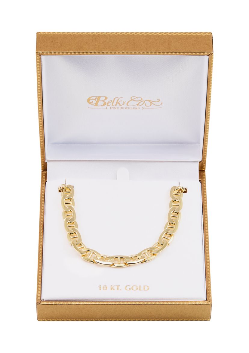 10k Yellow Gold Link Chain Necklace