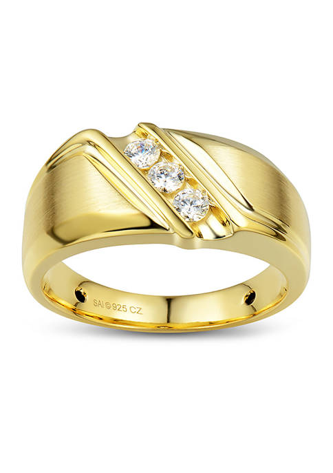 1/3 ct. t.w Diamond Gents Ring in 14K Yellow Gold