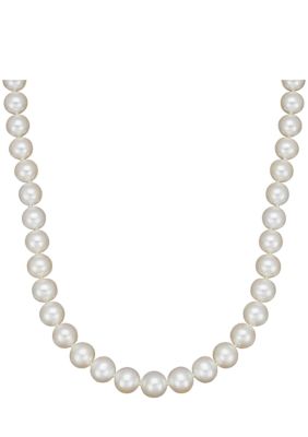 Effy® Freshwater Pearl Strand Necklace In 14k Yellow Gold Belk