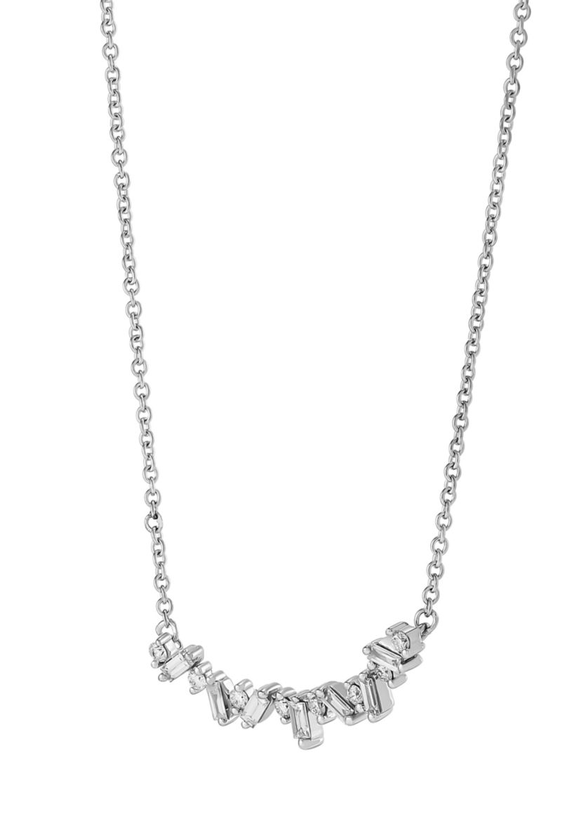 1/5 ct. t.w. Diamond Necklace in 14K White Gold