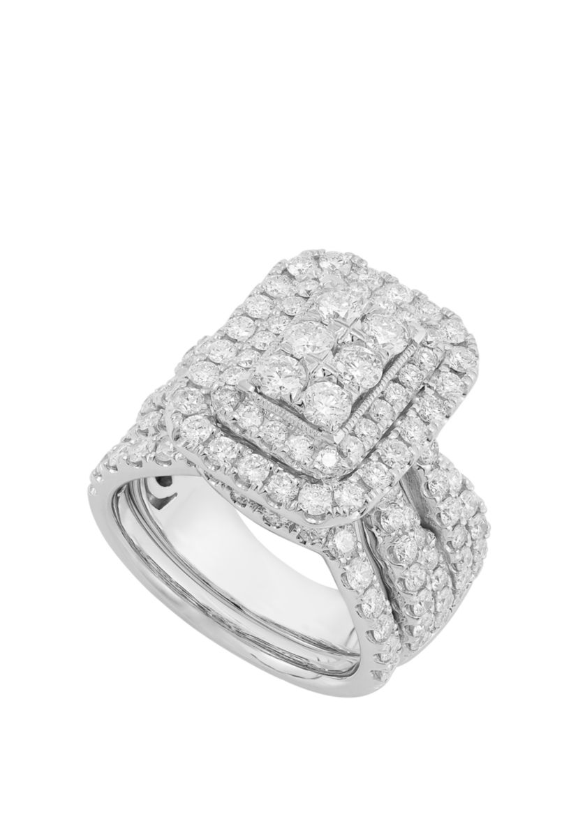 My Forever 3 ct. t.w. Diamond Composite Bridal Set in 10k White Gold  