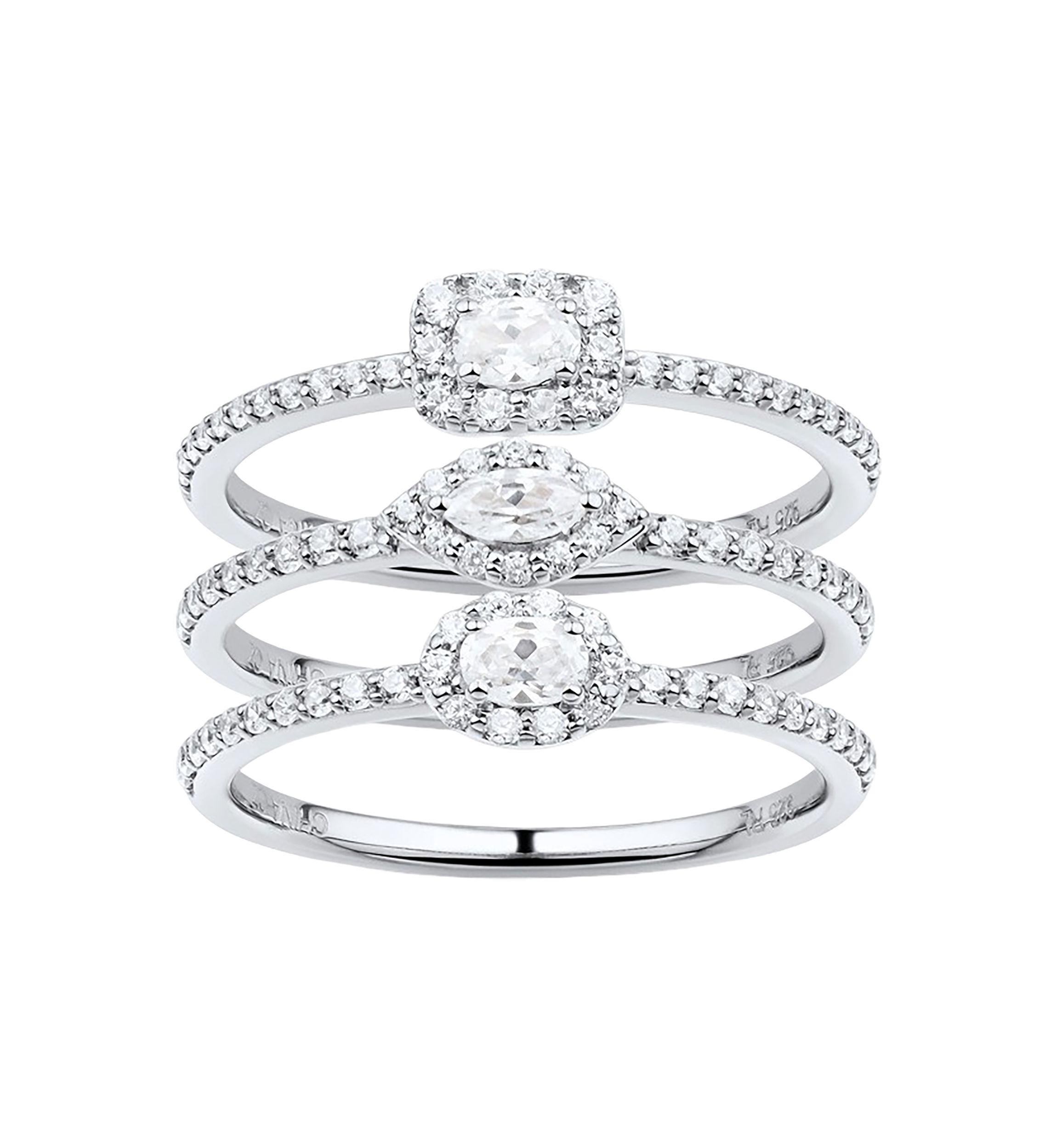 3/4 ct. t.w. Diamond Ring in 14K White Gold
