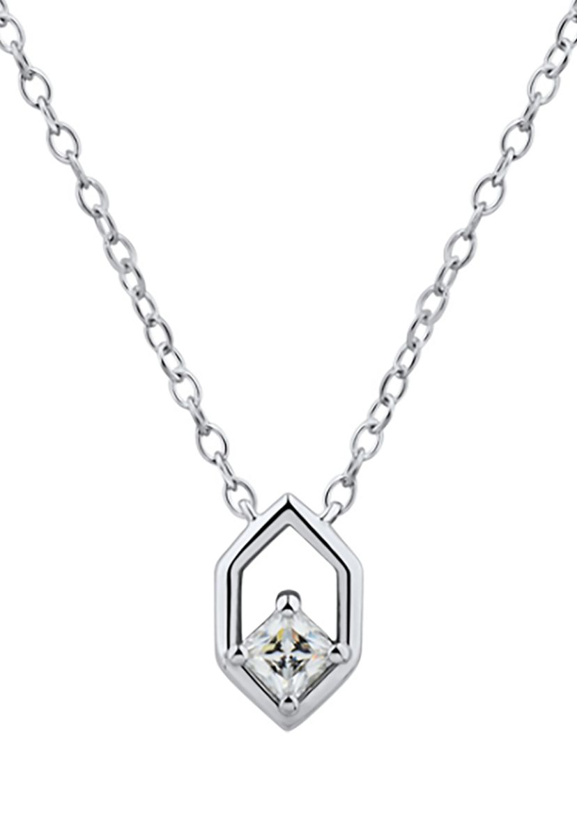 1/5 ct. t.w. Diamond Necklace in 14K White Gold 