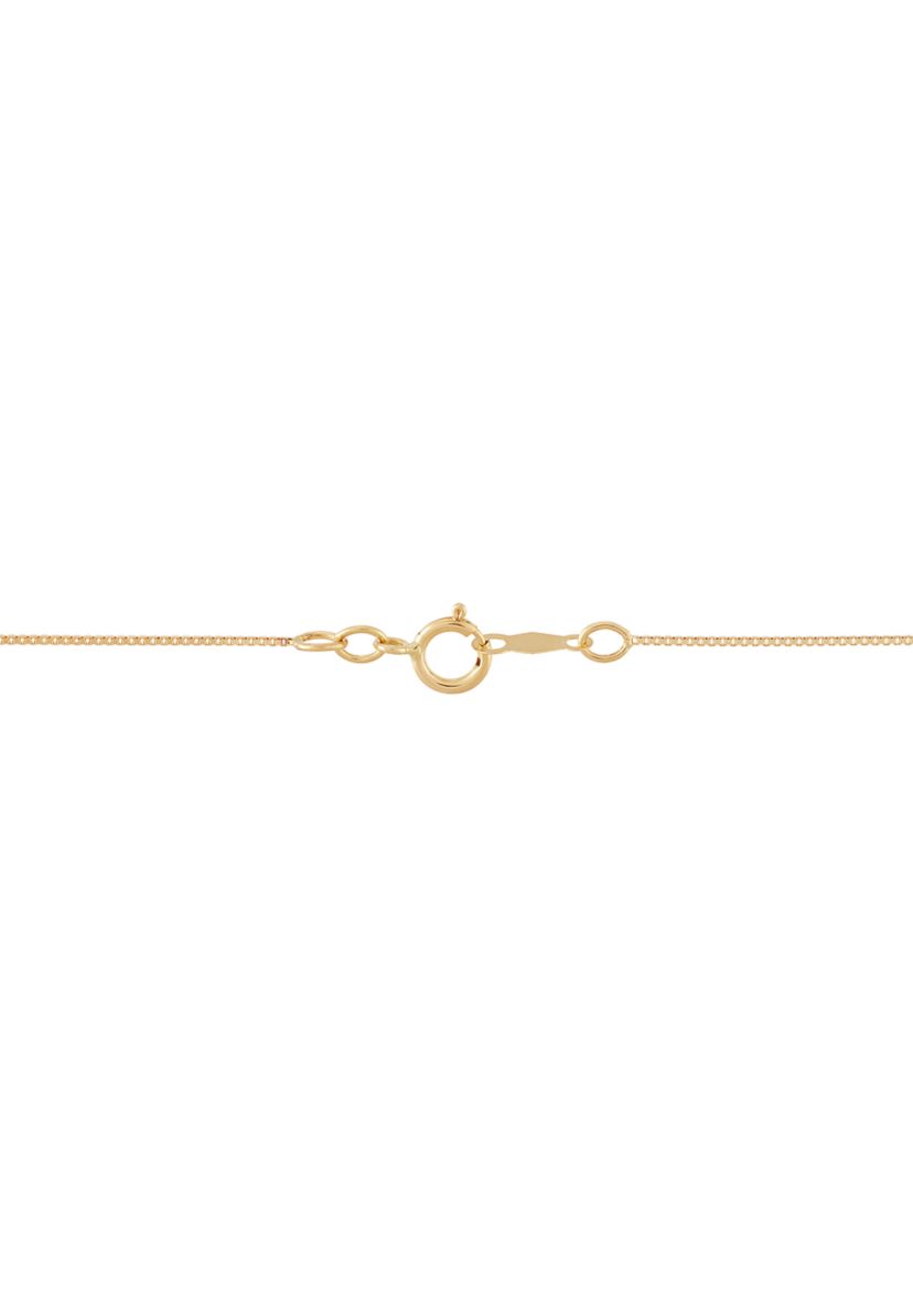 6-8.5 Millimeter Pearl Pendant with 18" Box Chain in 10K Yellow Gold