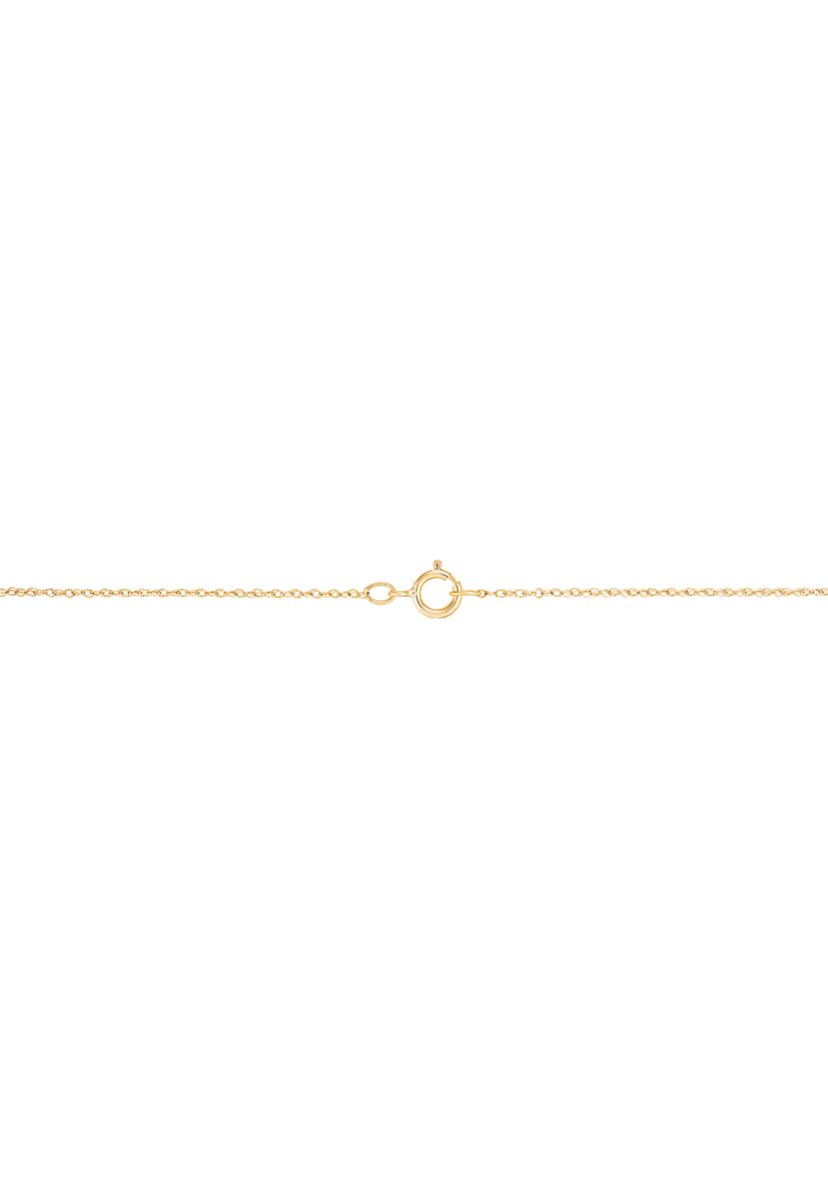 Pearl and 1/4 ct. t.w. Lab Grown Diamond Pendant with 18" Rope Chain in 10K Yellow Gold