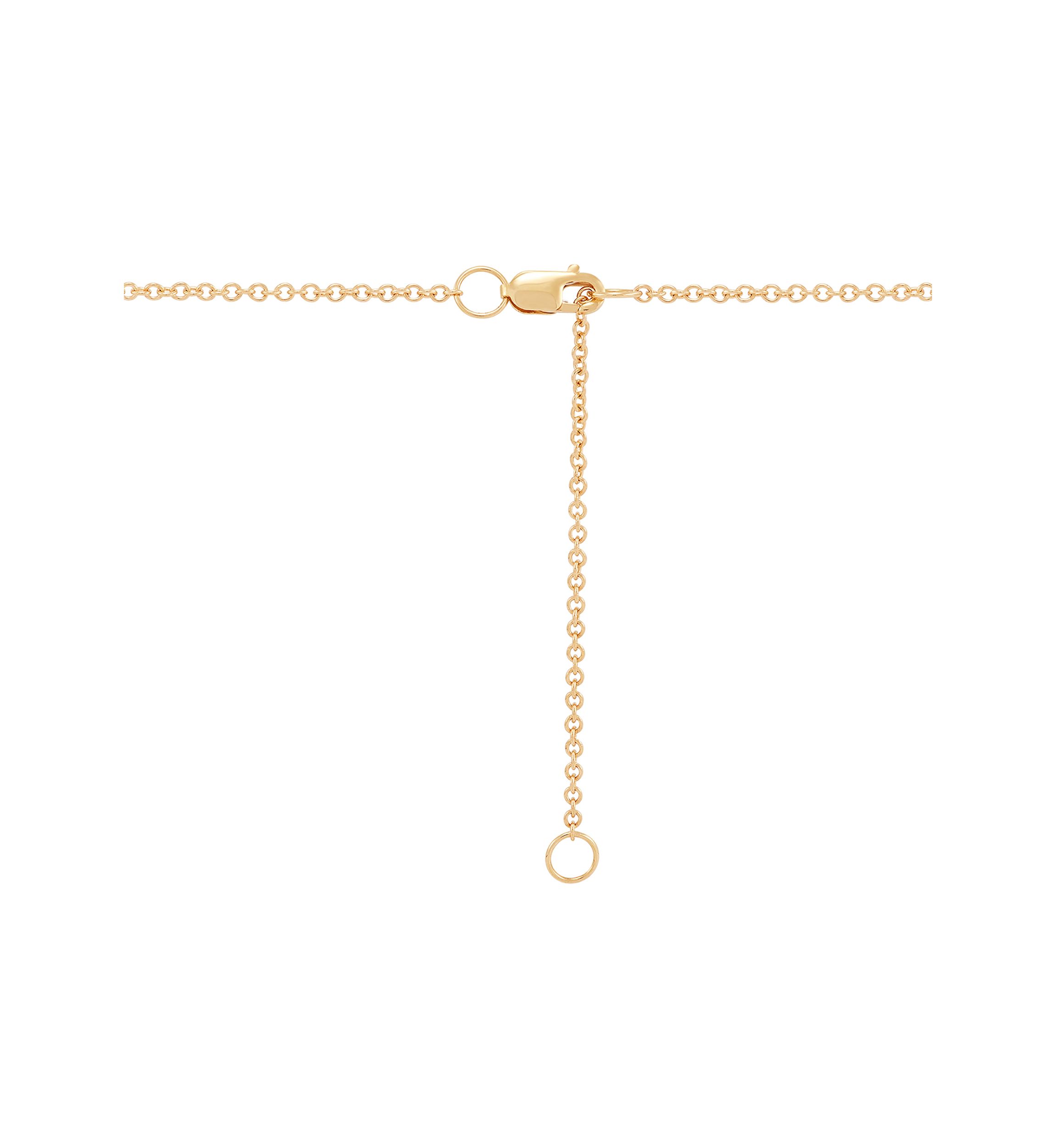 Pearl and 1/5 ct. t.w. Lab Grown Diamond Station Necklace in 10K Yellow Gold