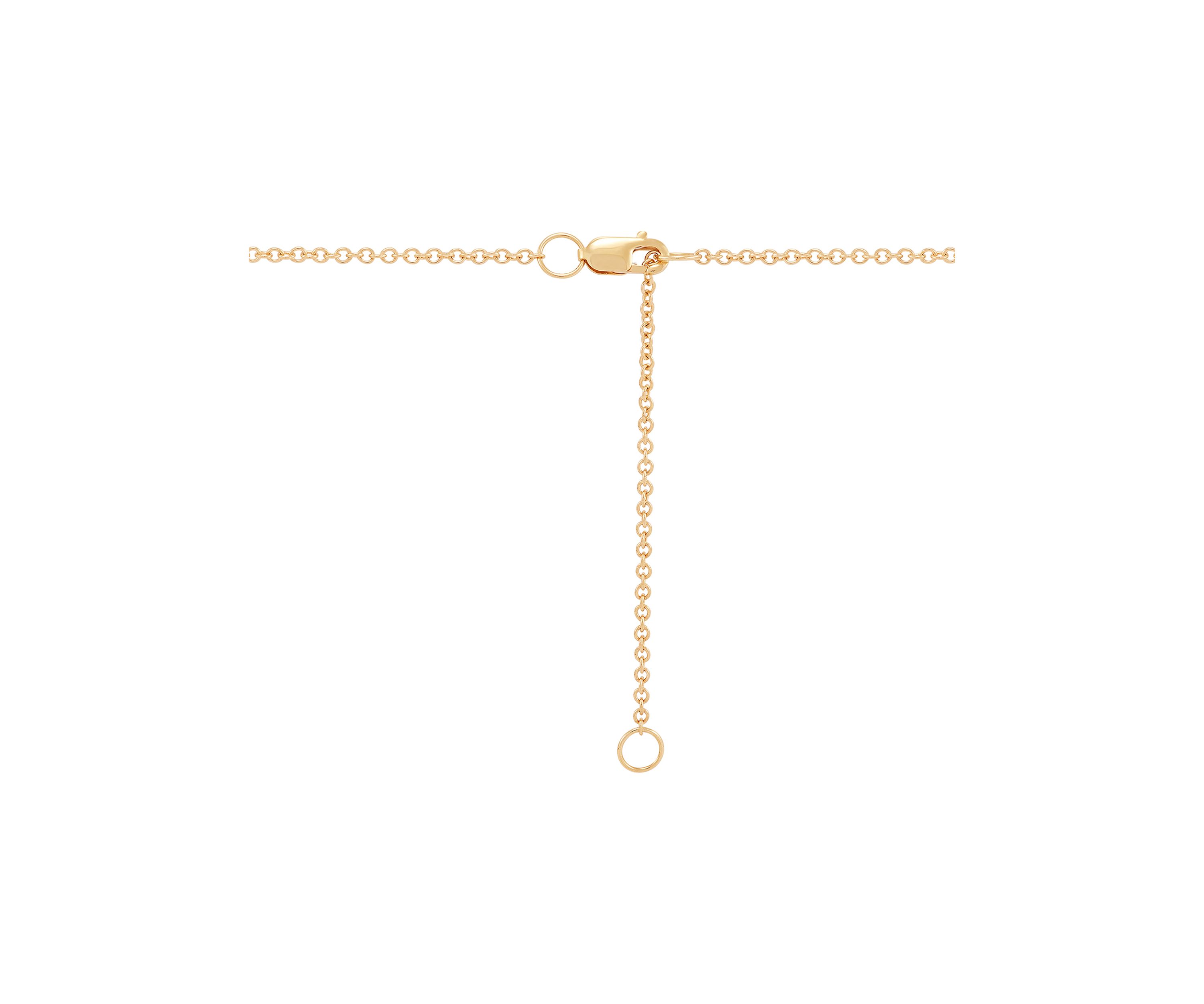 Pearl and 1/5 ct. t.w. Lab Grown Diamond Station Necklace in 10K Yellow Gold