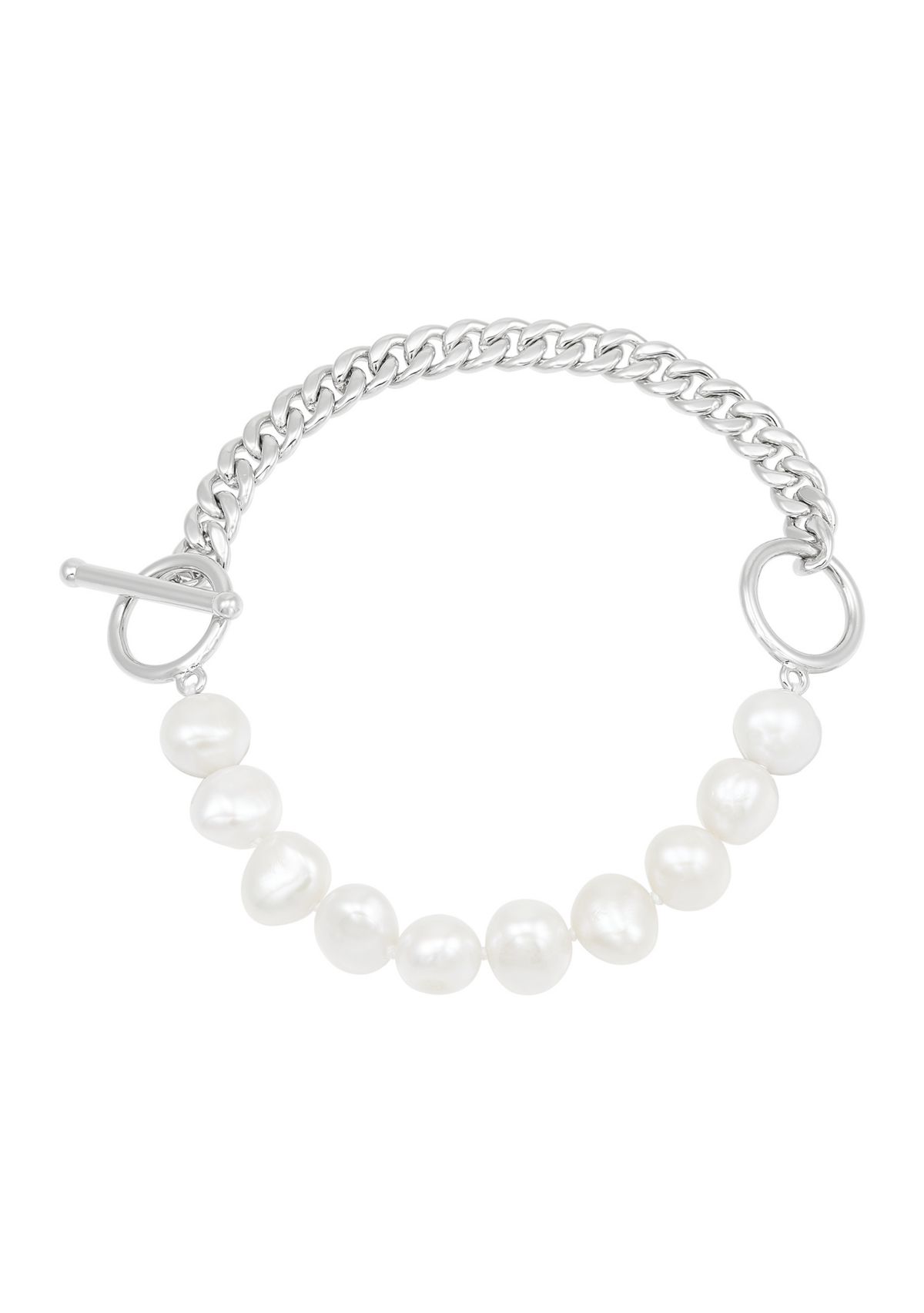 Pearl Bracelet in Sterling Silver