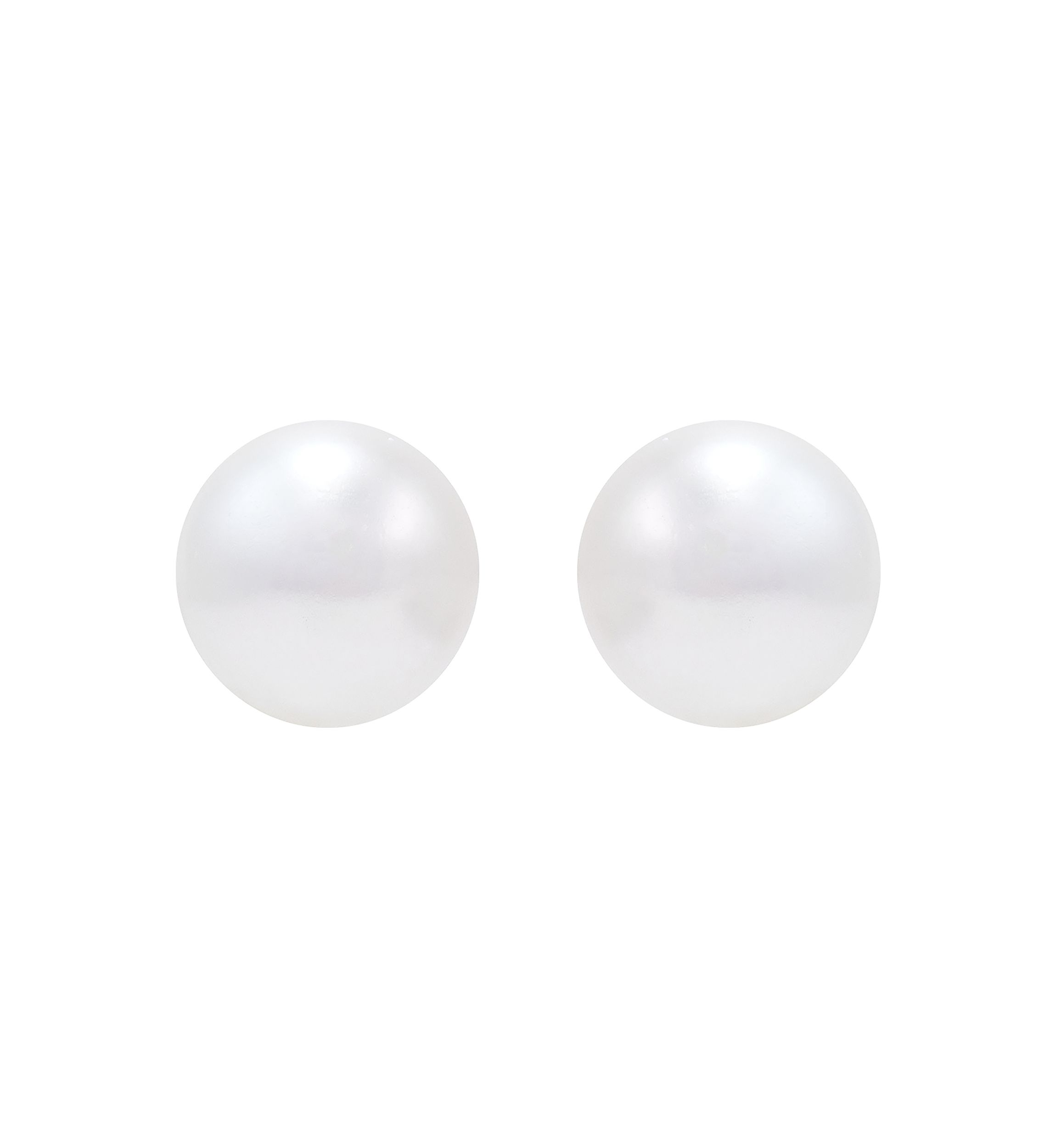 Freshwater Pearl Earrings, Necklace and Bracelet Set in Sterling Silver