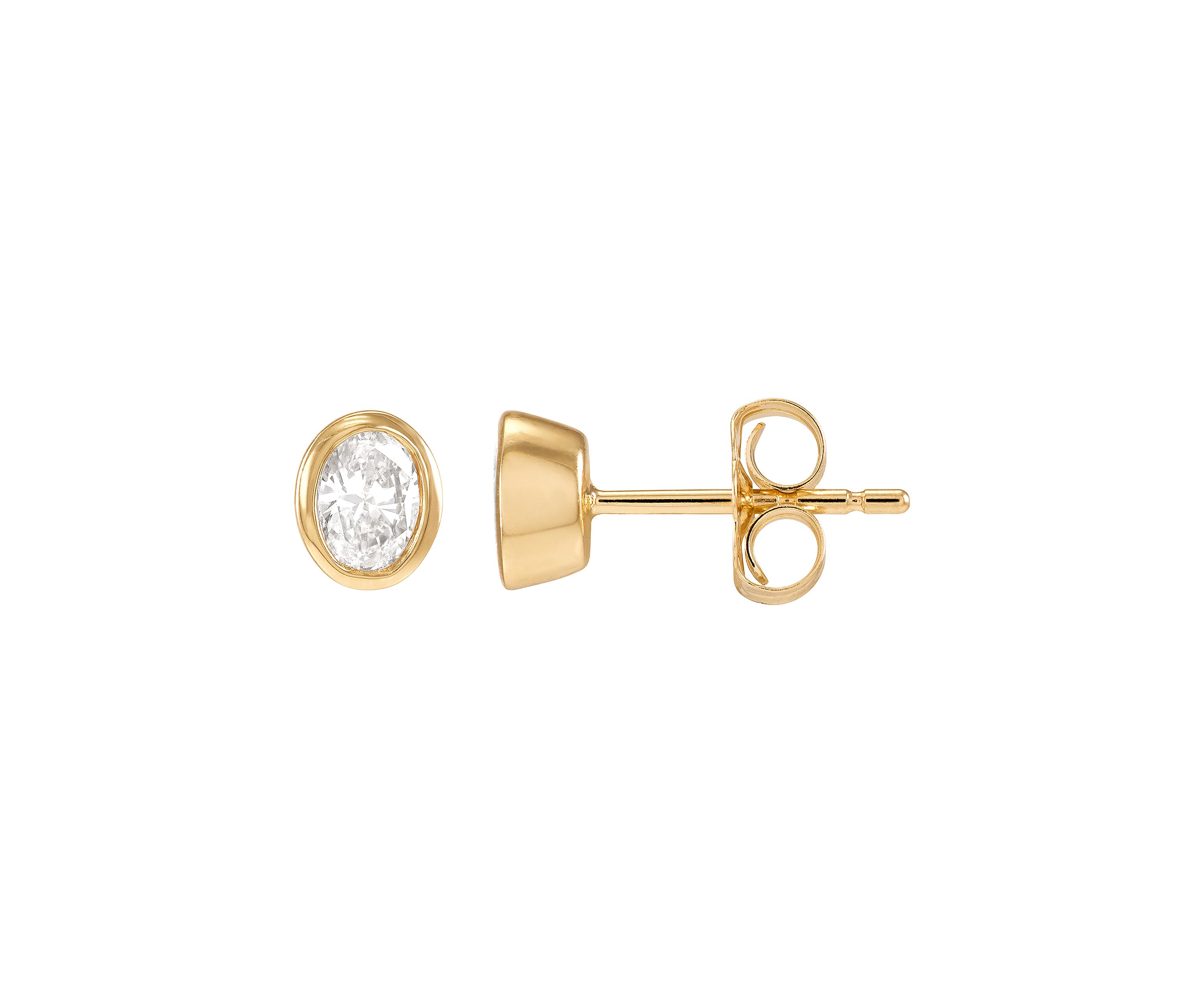 3/8 ct. t.w. Diamond Stud Earrings in 14K Yellow Gold
