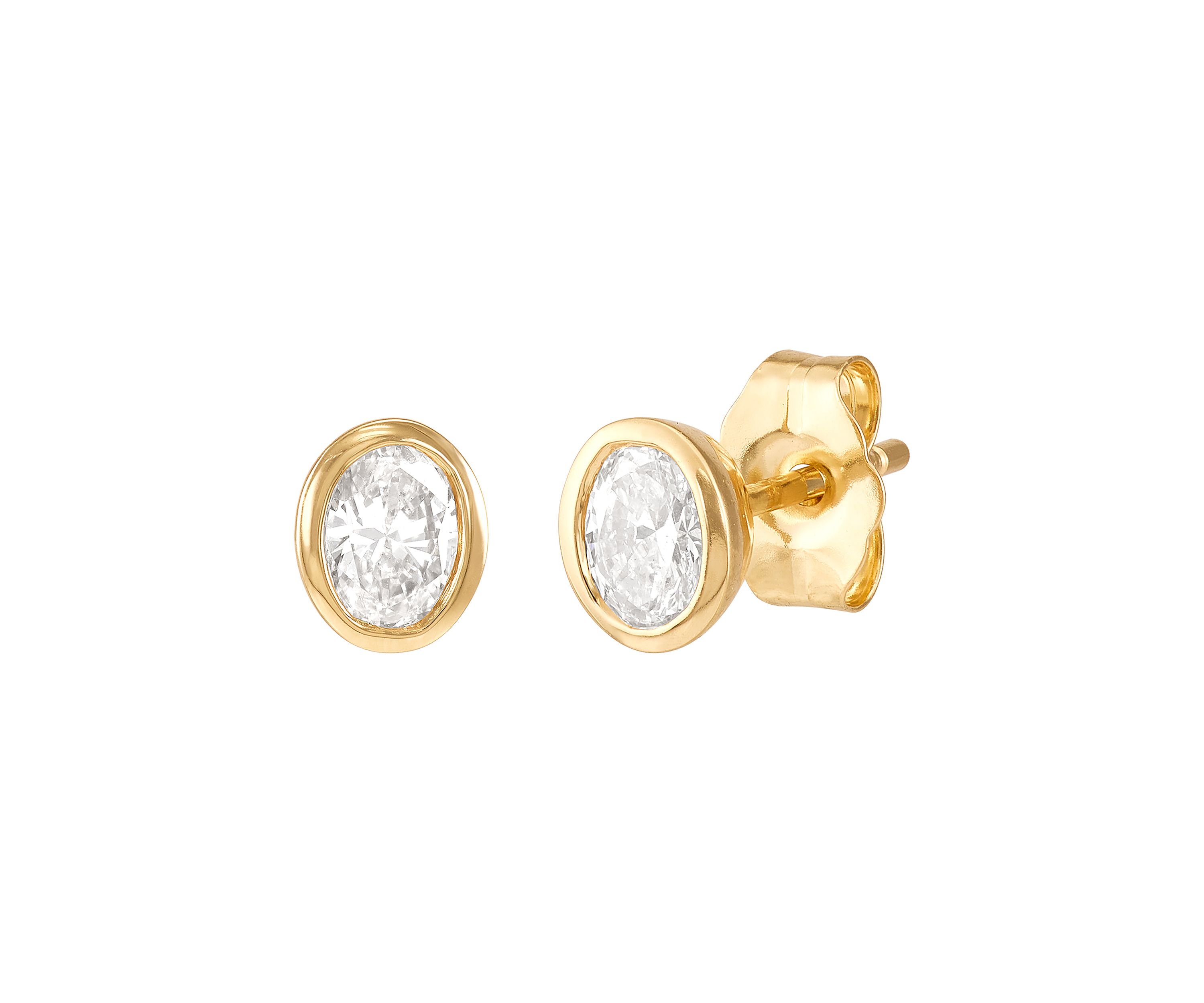 3/8 ct. t.w. Diamond Stud Earrings in 14K Yellow Gold