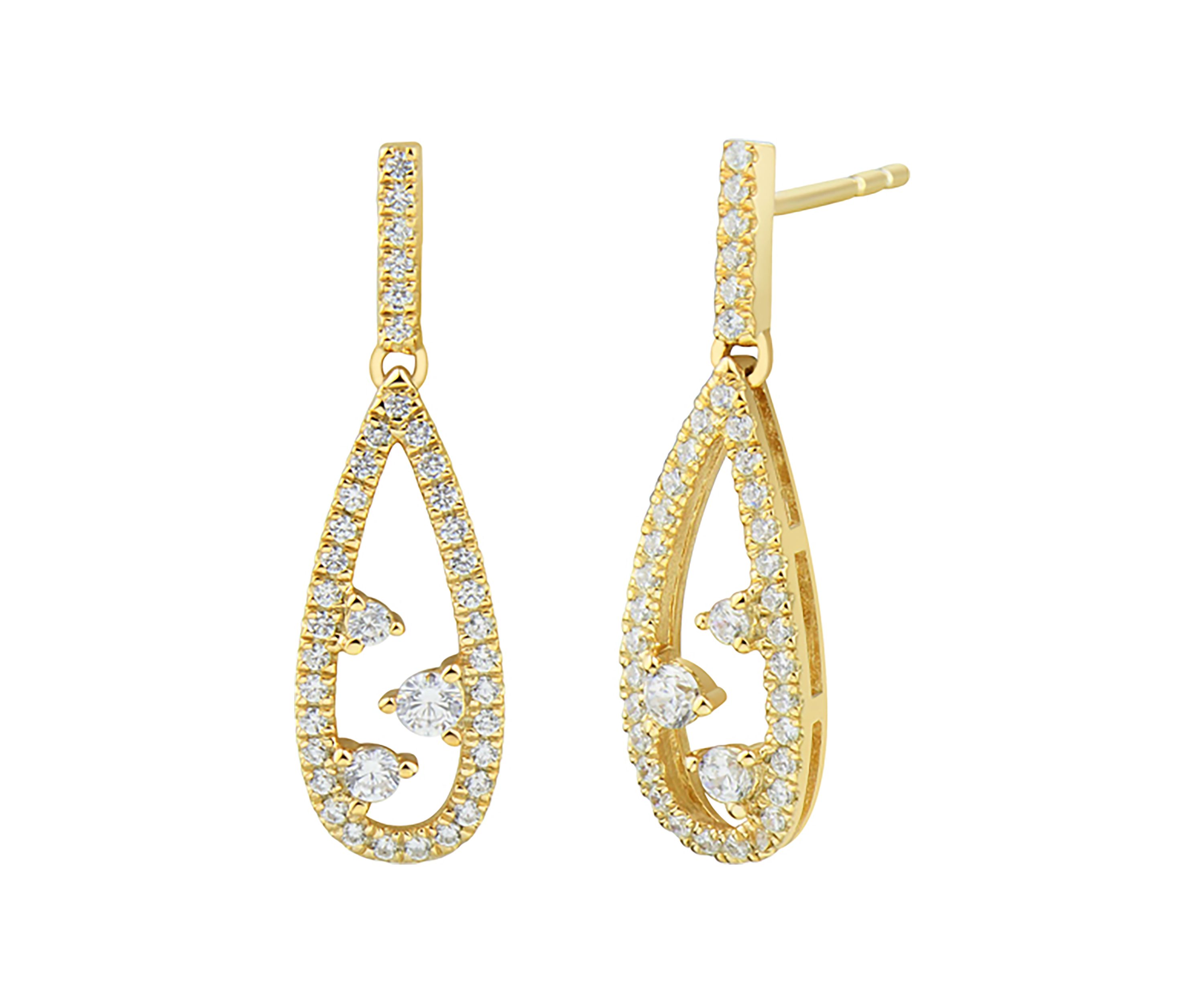 3/8 ct. t.w. Diamond Earrings in Sterling Silver