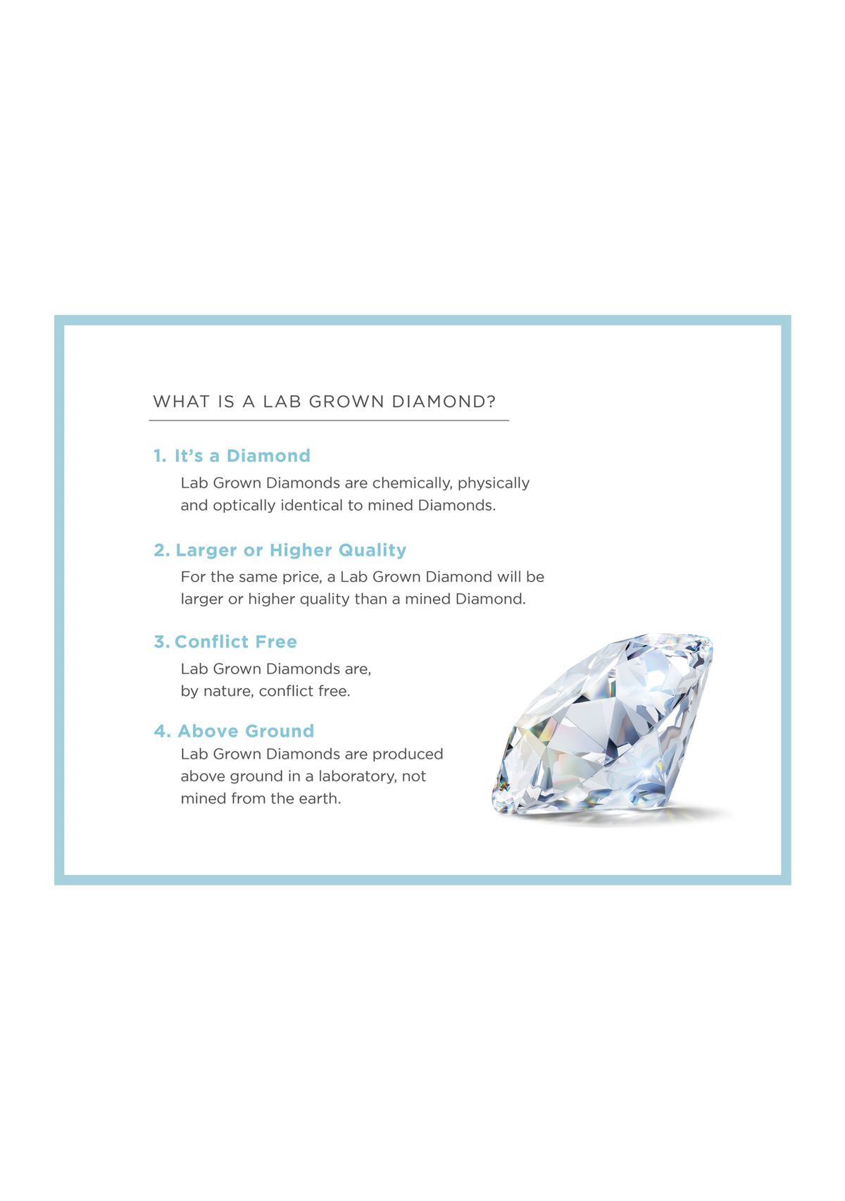 2 ct. t.w. Lab Created Diamond Stud Earrings in 14K White Gold