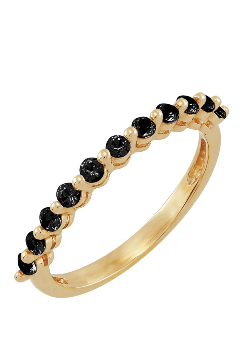 Onyx Ring in 10K Yellow Gold