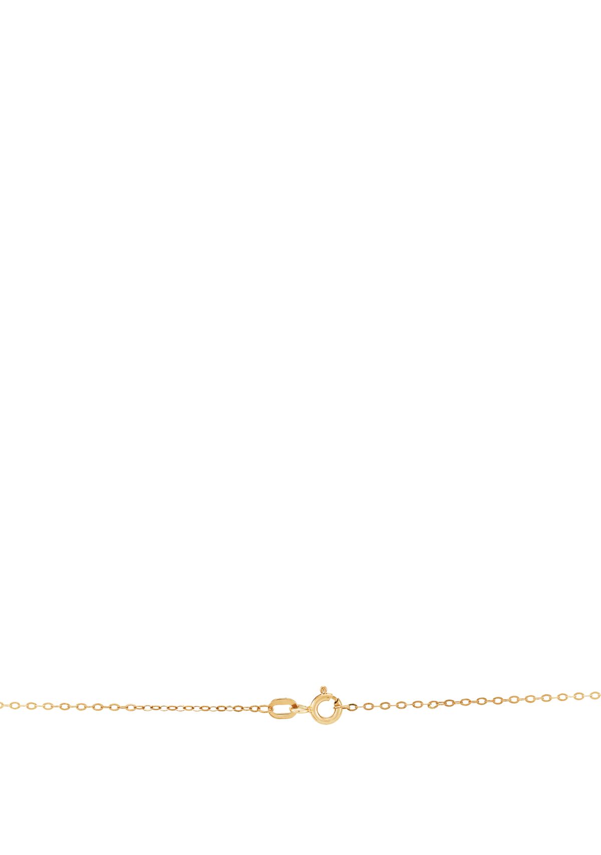 10 Karat Gold Onyx Necklace