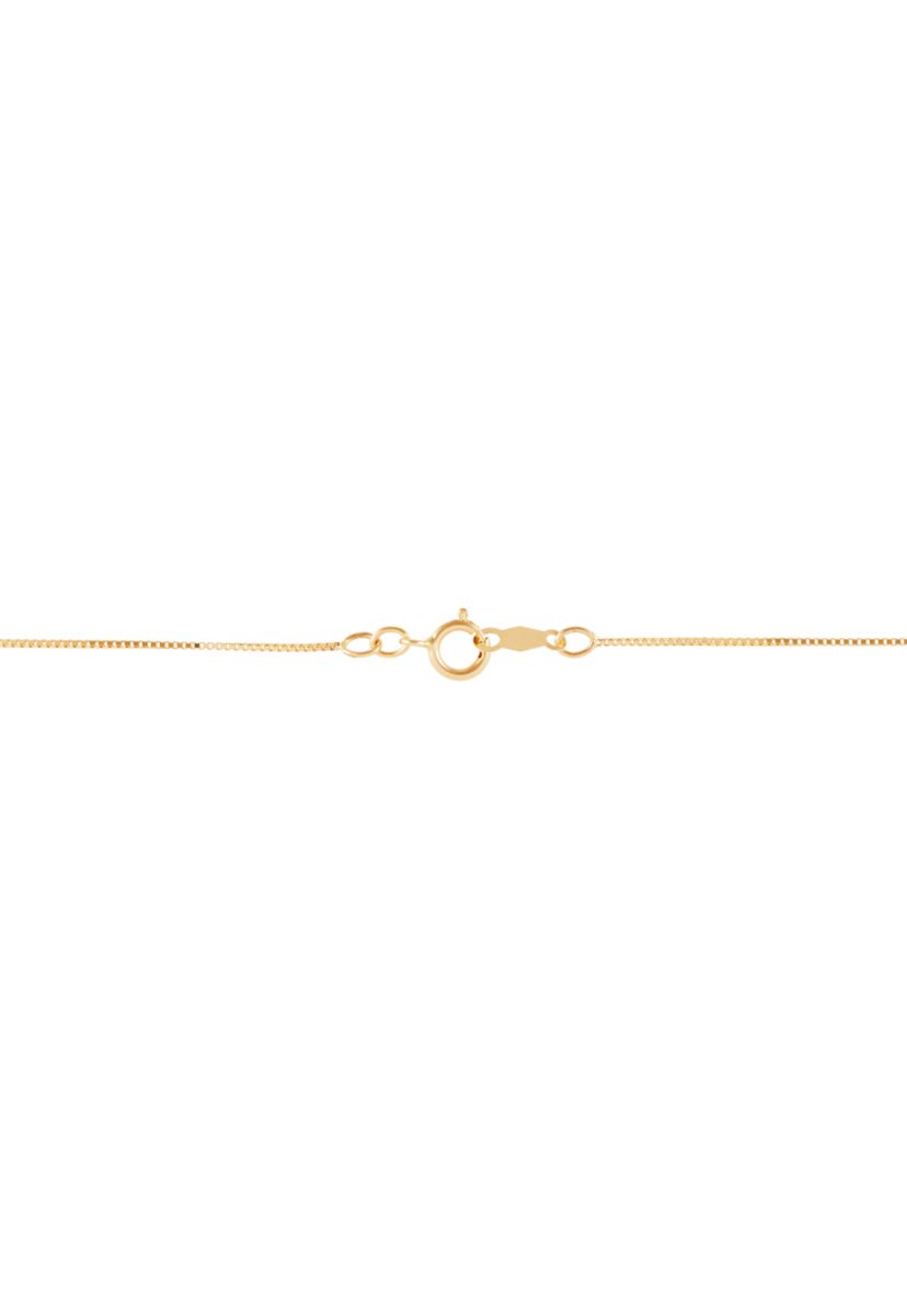 1/10 ct. t.w. Lab-Created Diamond and Opal Pendant Necklace with 18" Box Chain in 10K Yellow Gold