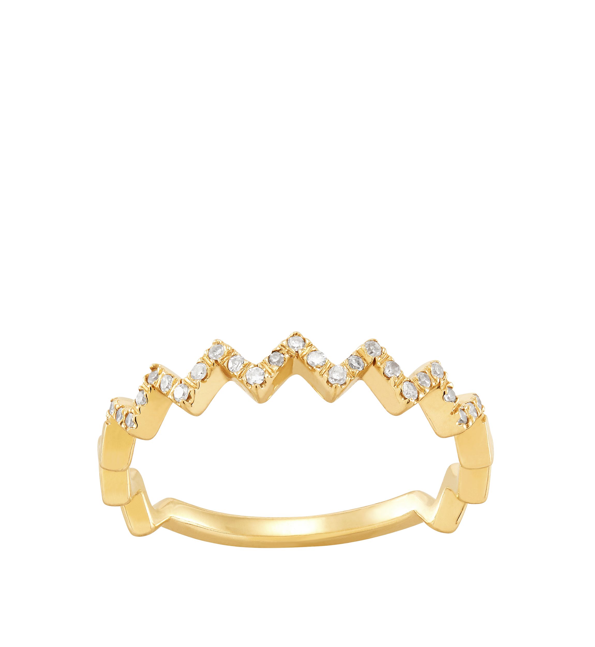1/10 ct. t.w. Diamond Ring in 10K Yellow Gold 
