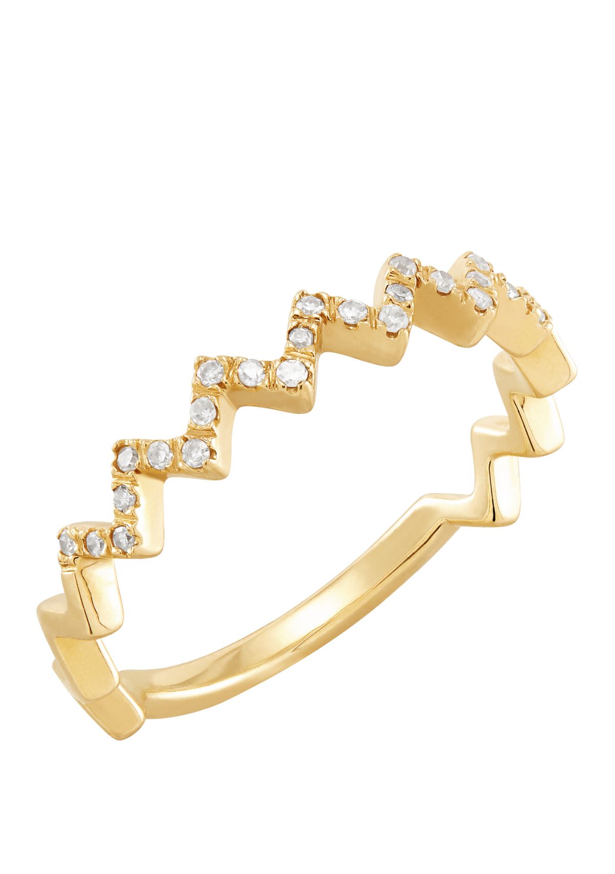 1/10 ct. t.w. Diamond Ring in 10K Yellow Gold 