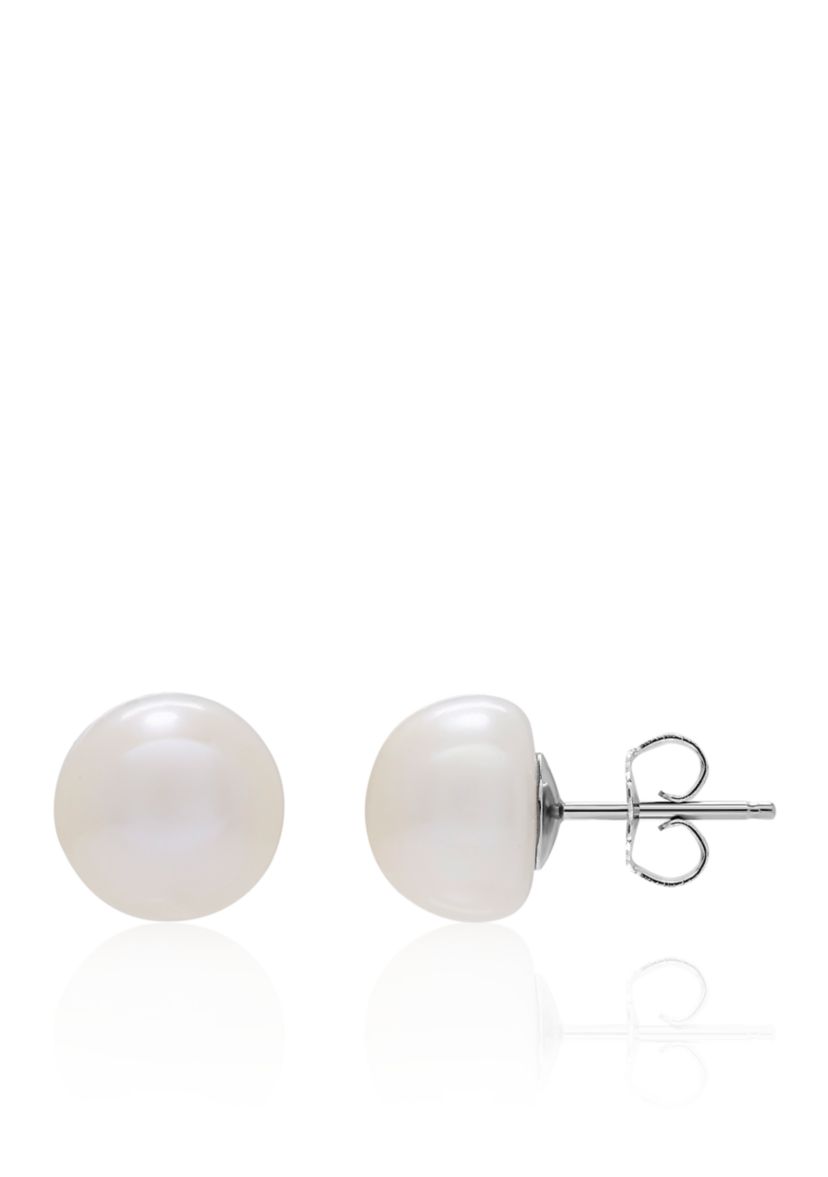 Freshwater Pearl Earrings in Sterling Silver