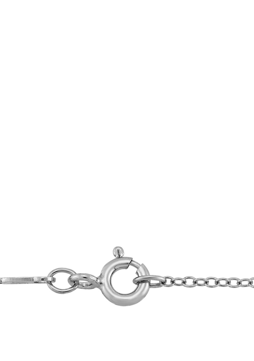 3.3 ct. t.w. Onyx and White Topaz Chain Pendant Necklace in Sterling Silver